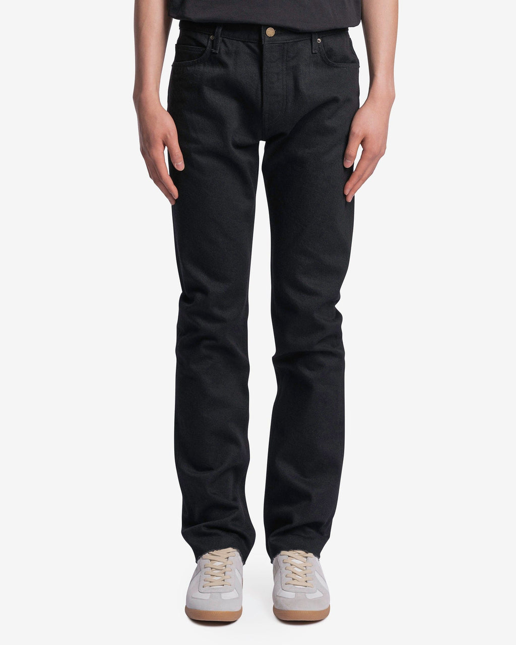 Eternal Denim 5 Pocket In 5 Year In Raw Black Fear of god – Гарантія оригінальності – боковий вид