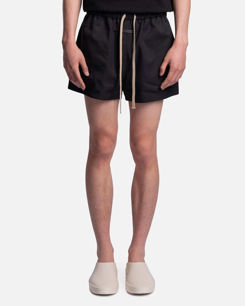 Оригінальна Eternal Wool Nylon Shorts In Black Fear of god – боковий вид