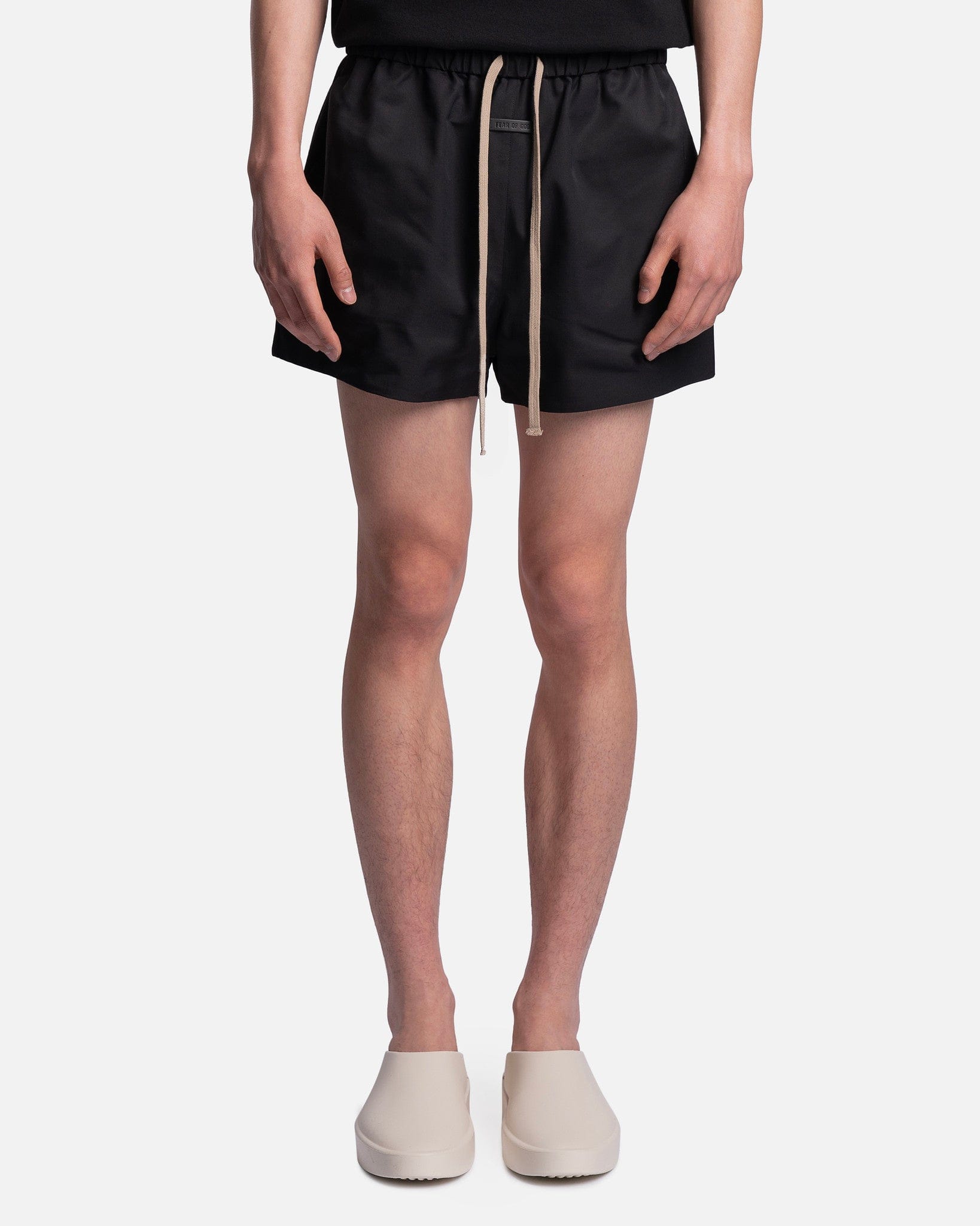 Оригінальна Eternal Wool Nylon Shorts In Black Fear of god – боковий вид