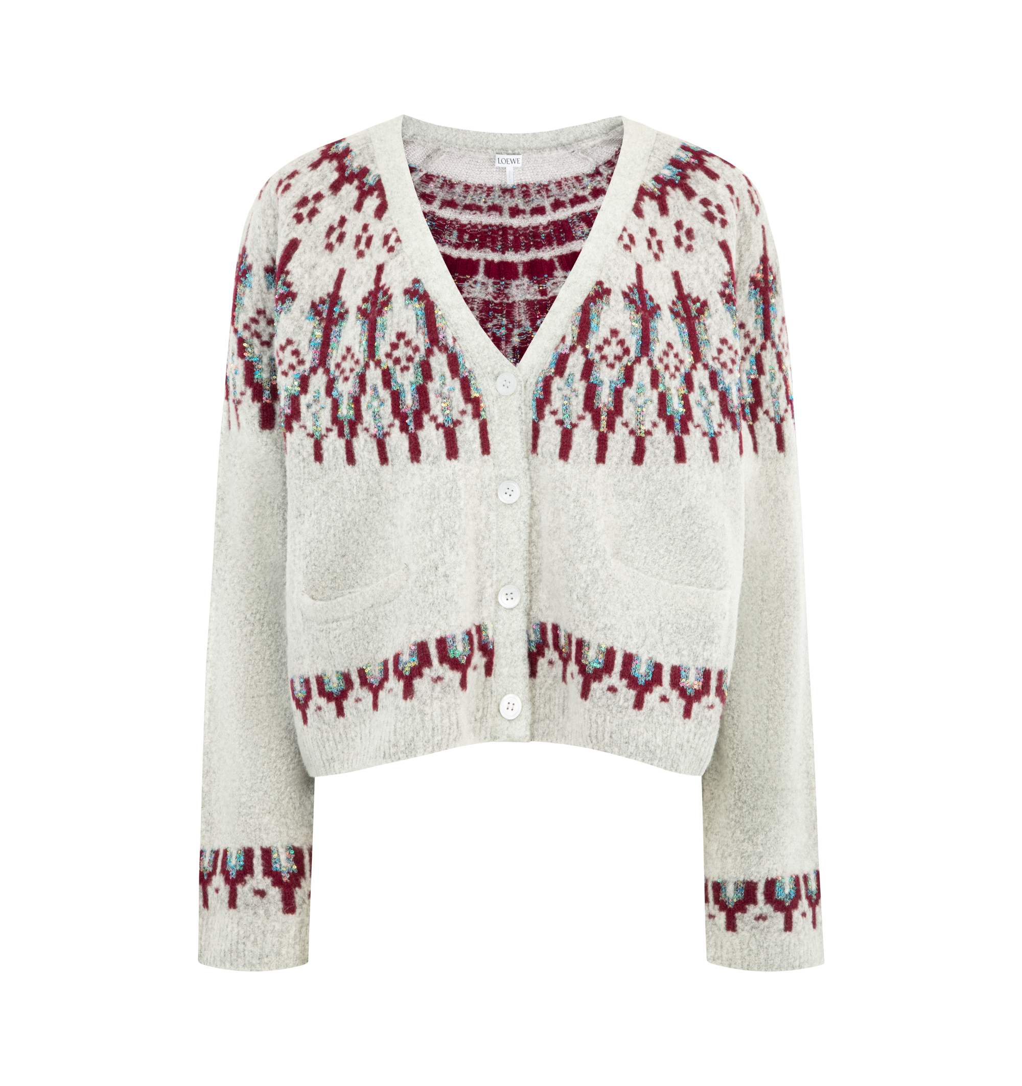 Оригінальна Cardigan Loewe – боковий вид