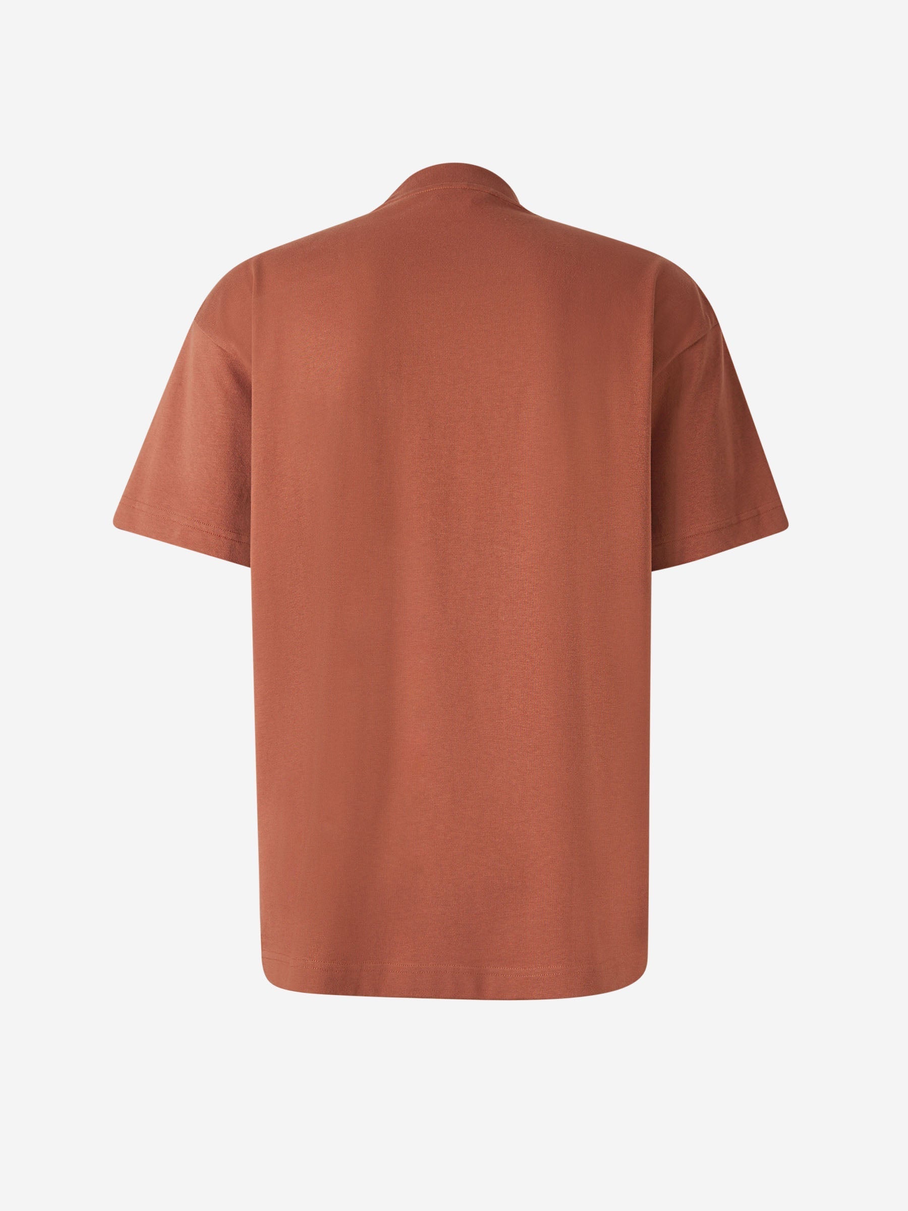 Оригінальна Printed Cotton T-Shirt Palm angels – вид ззаду