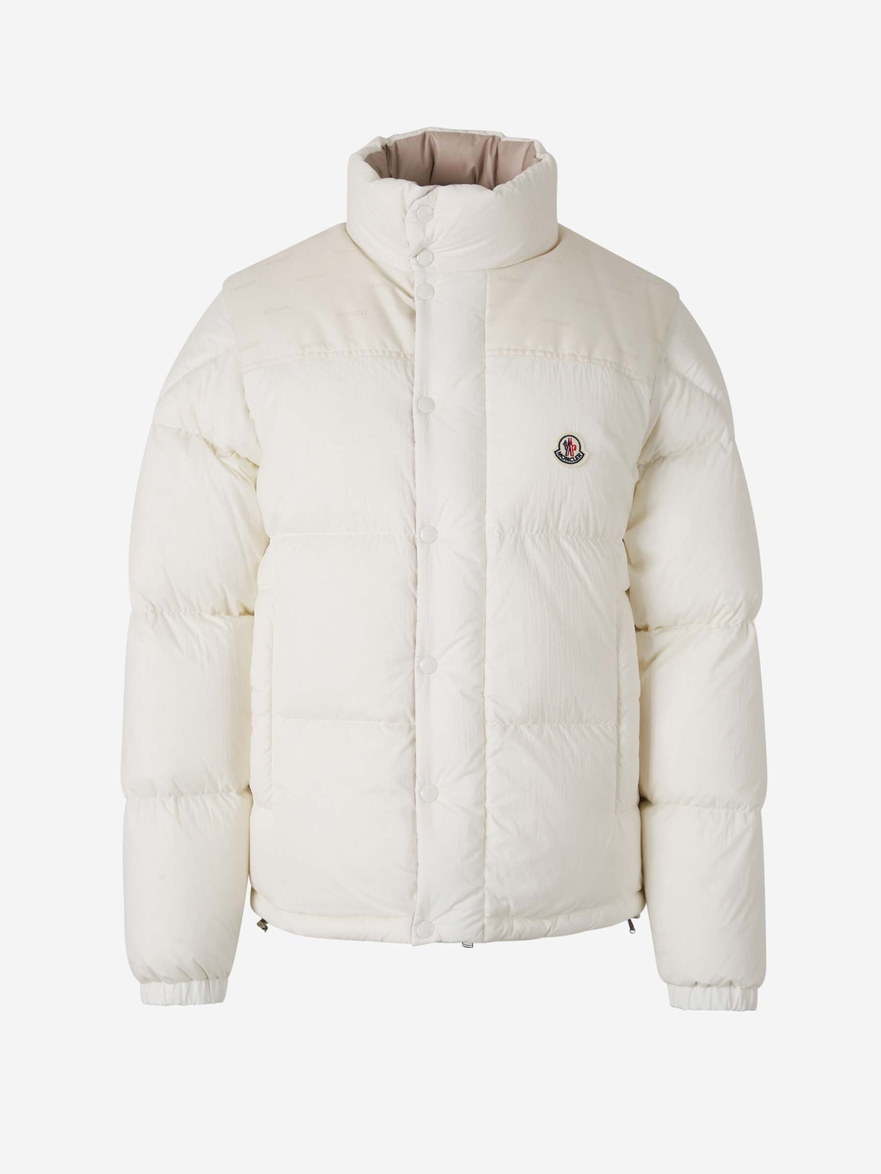 Оригінальна Logo Quilted Jacket Moncler – боковий вид