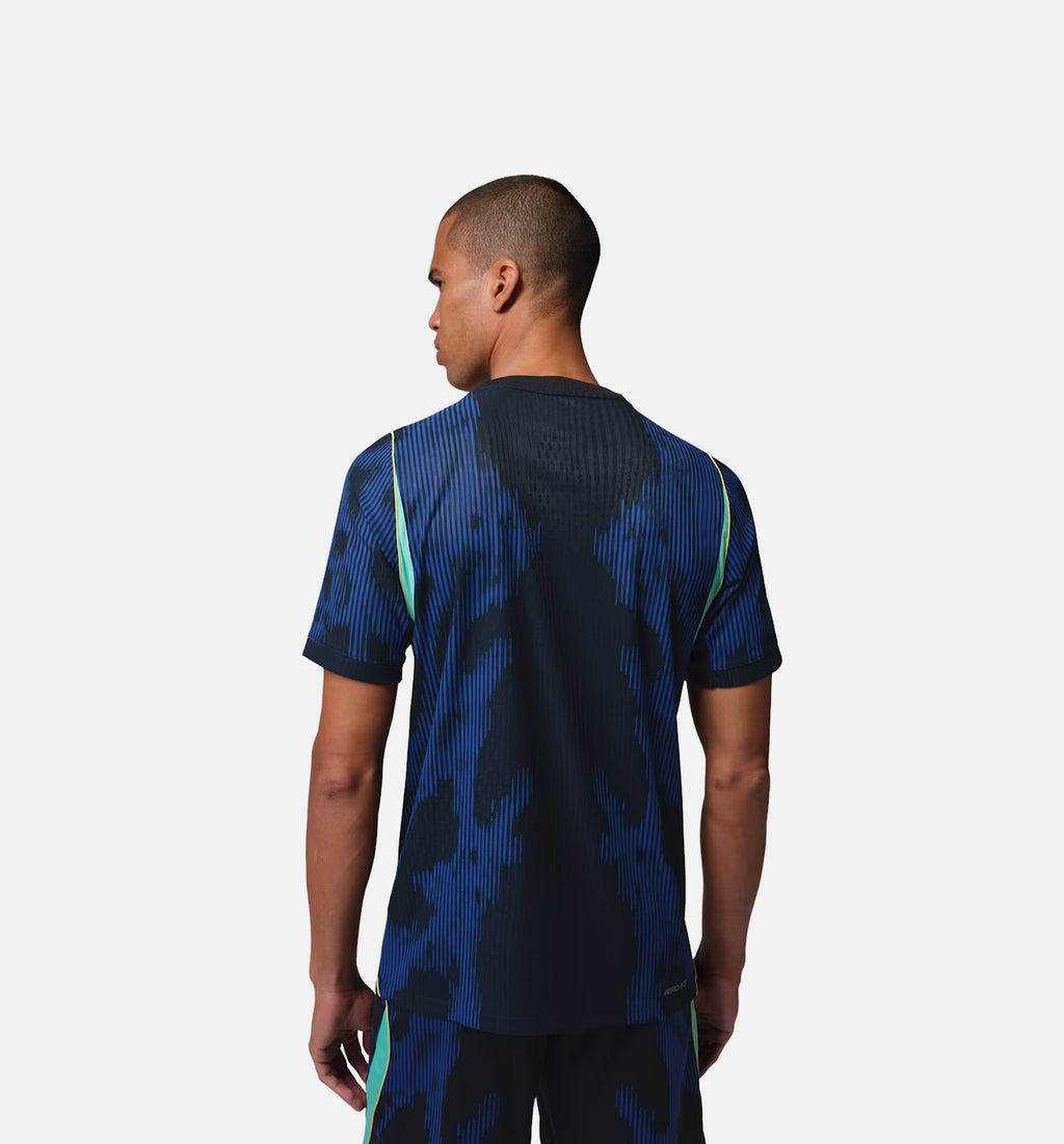 Brazil 2026 Match Away Aero Fit Soccer Authentic Mens Jersey Nike – Гарантія оригінальності – вид ззаду
