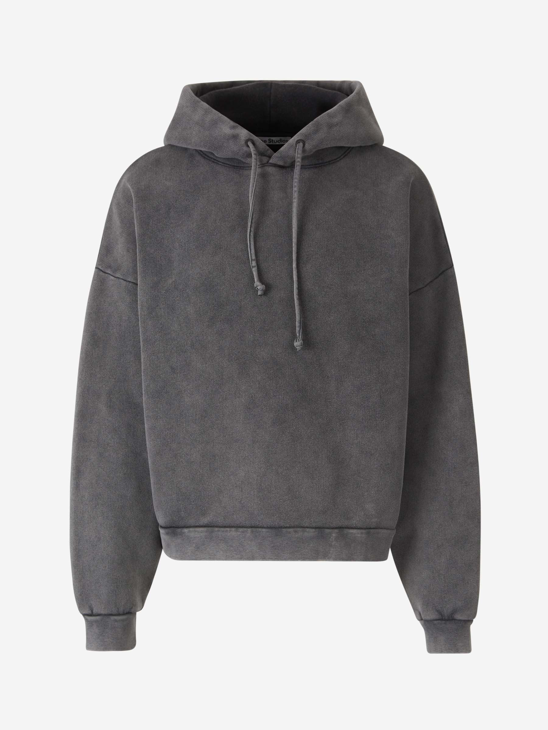 Logo Sweatshirt Acne studios – Гарантія оригінальності – боковий вид