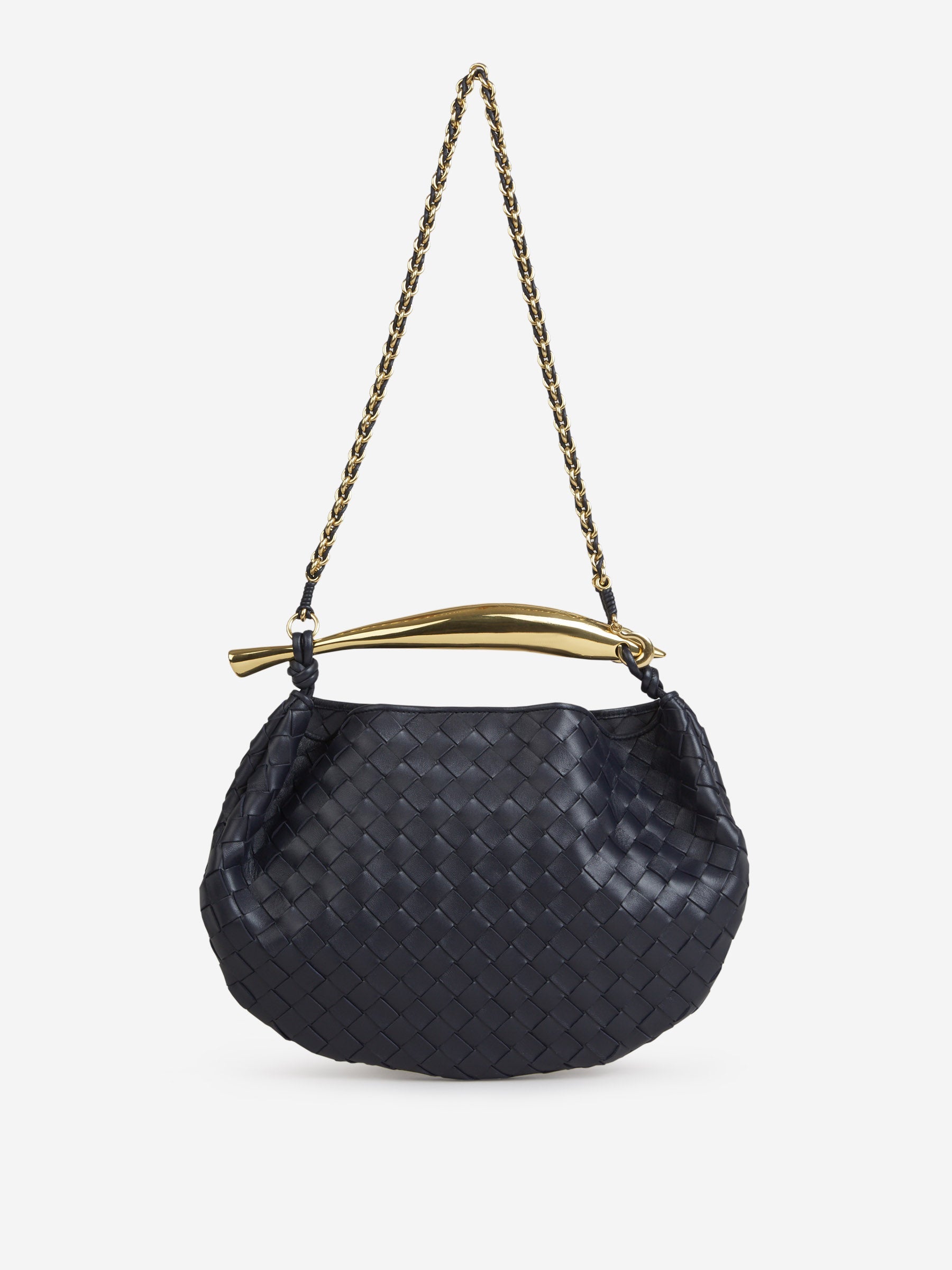 Оригінальна Leather Sardine Bag Bottega veneta – вид ззаду