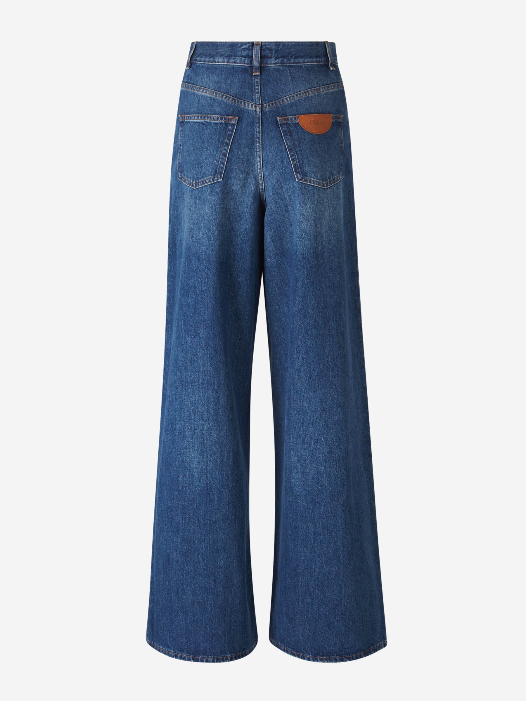 Wide Leg Jeans Chloe – Гарантія оригінальності – детальний вид