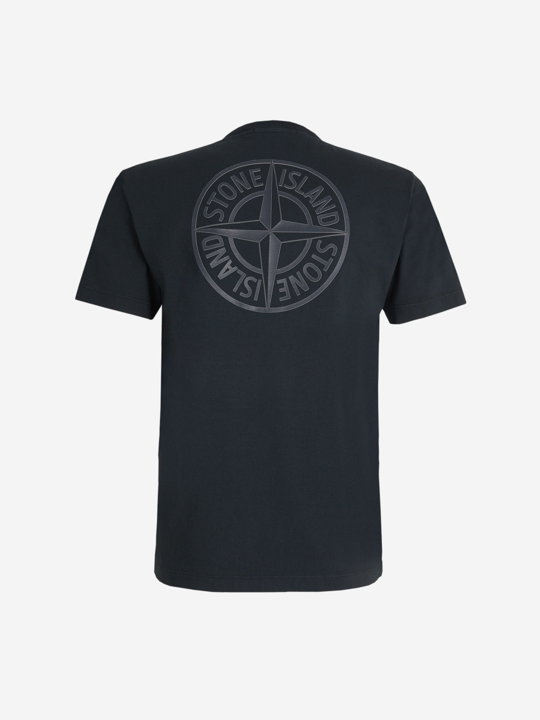 Оригінальна Cotton Logo T-Shirt Stone island – детальний вид