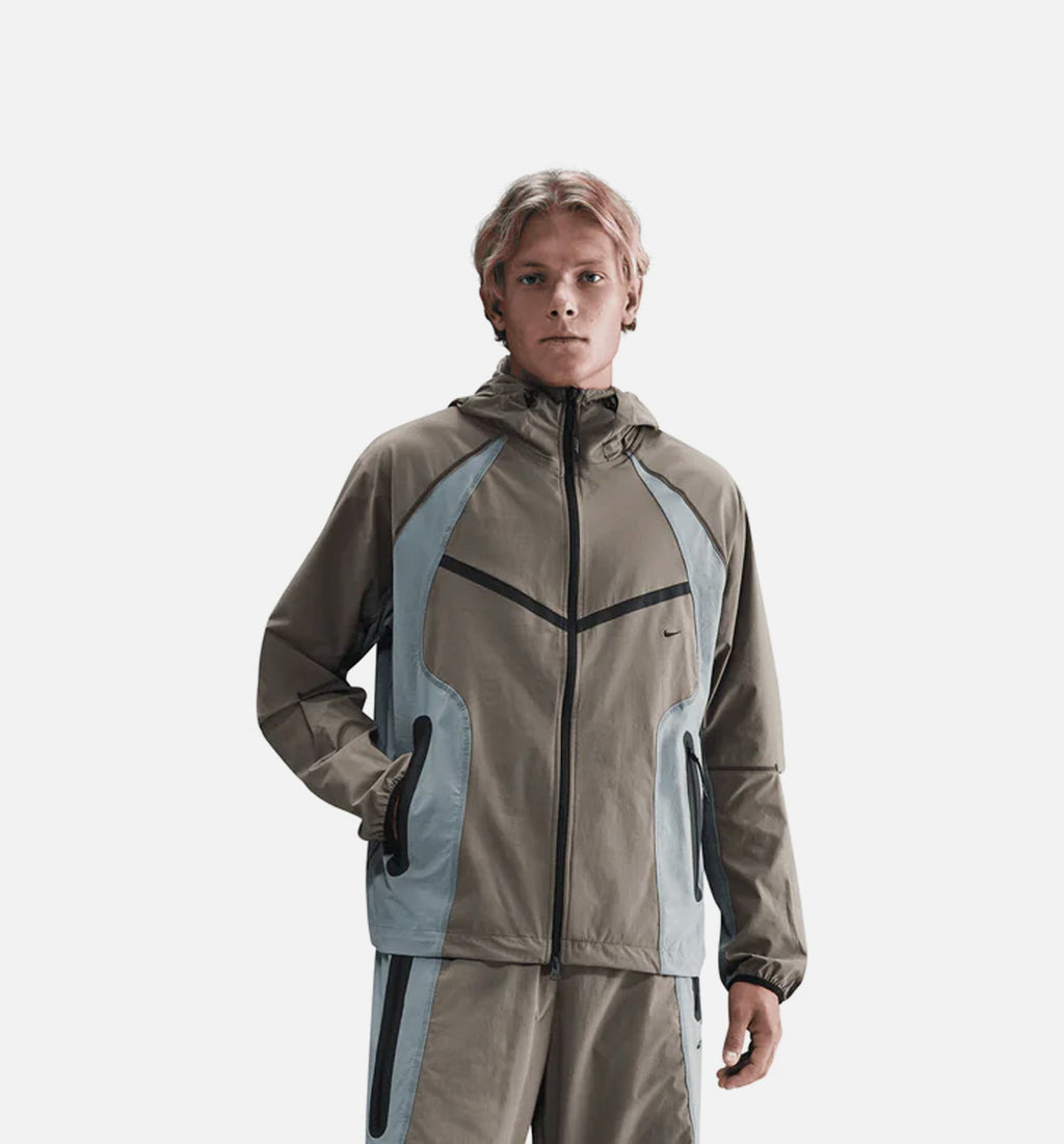 Tech Dri Fit Woven Color Block Windrunner Loose Mens Jacket Nike оригінал – Купити в Україні – боковий вид