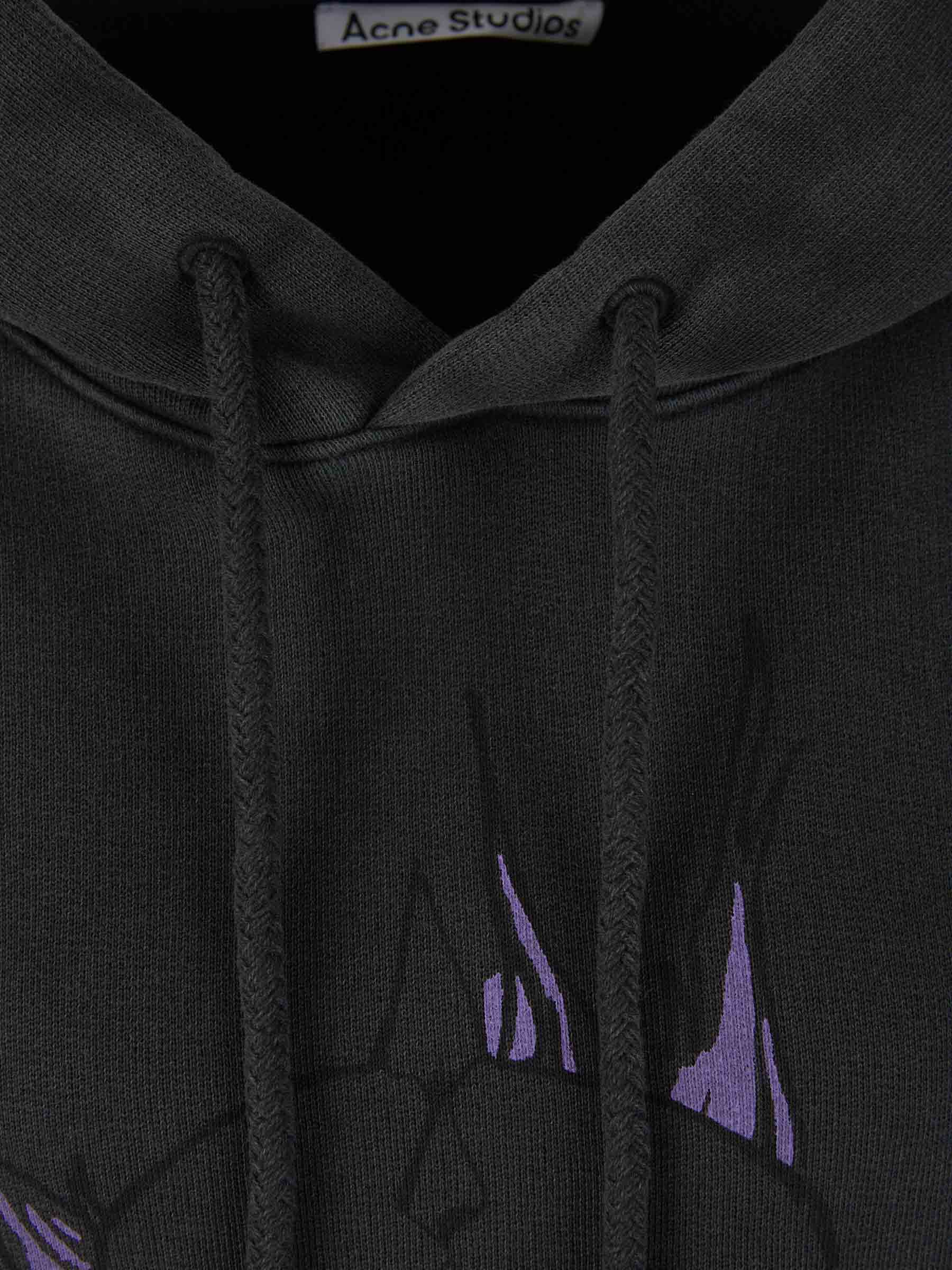 Hood Printed Sweatshirt Acne studios оригінал – Купити в Україні – детальний вид