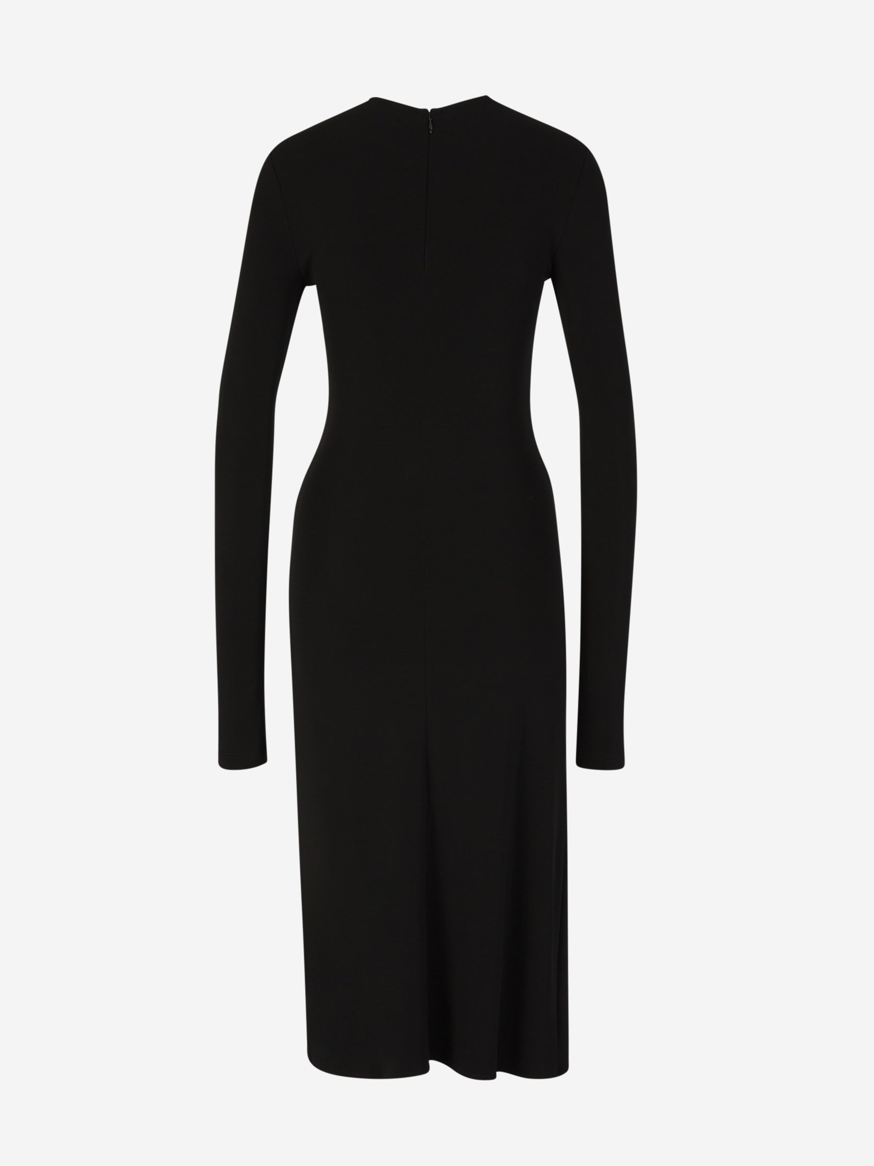 Twist MIDI Dress Off-white – Гарантія оригінальності – вид ззаду