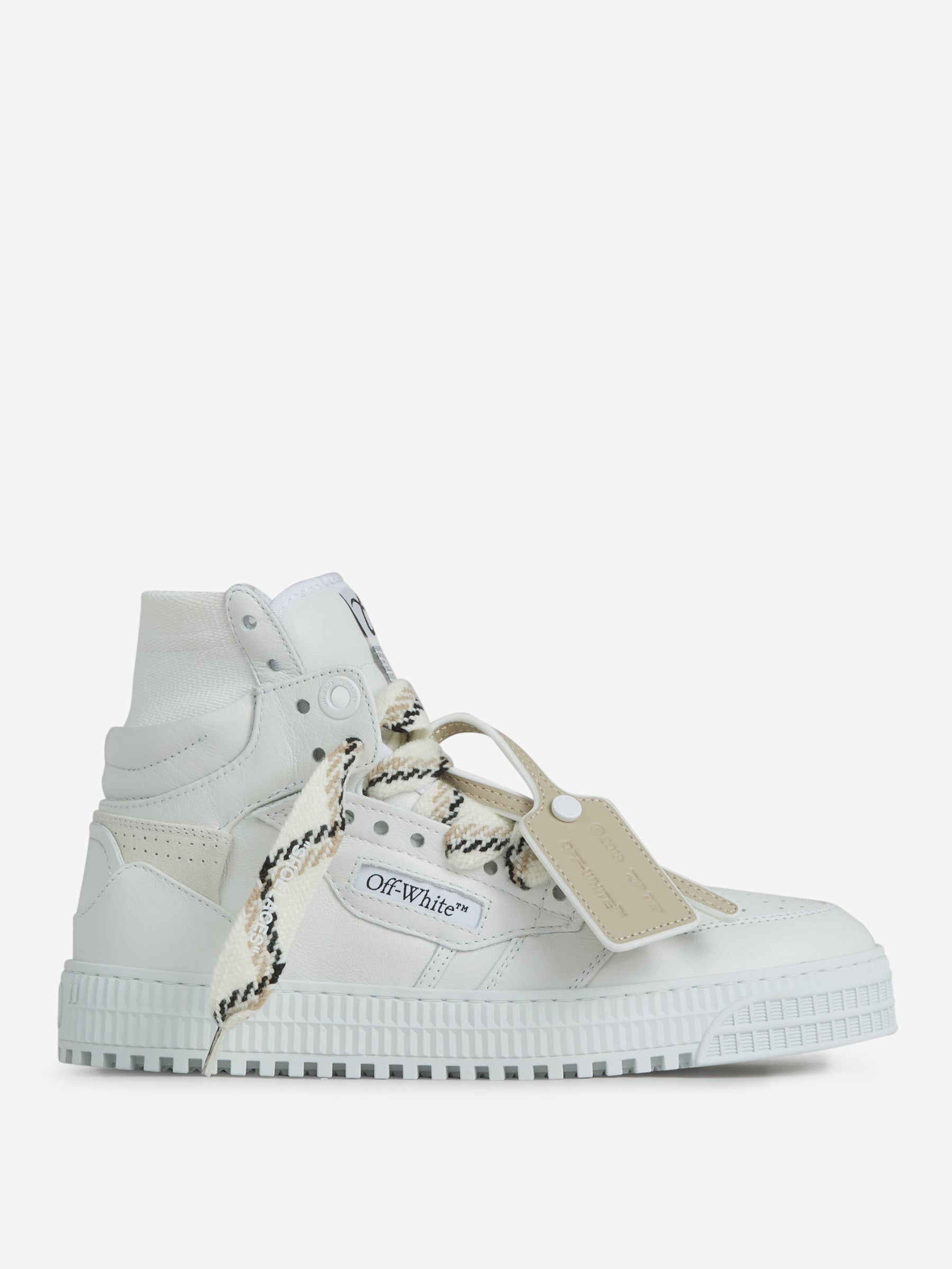Sneakers 3.0 Off Court Leather Off-white оригінал – Купити в Україні – боковий вид