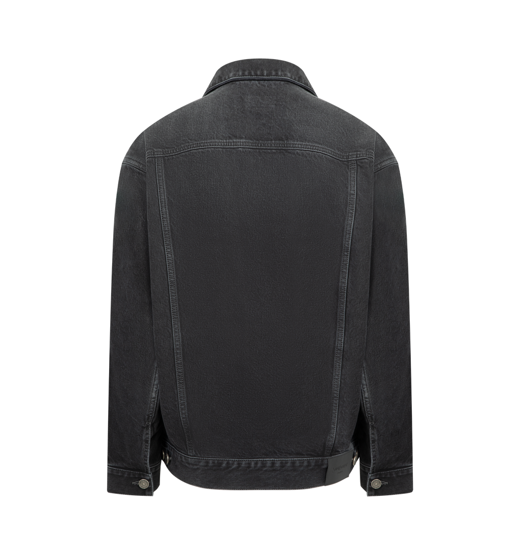 Оригінальна Long Egg Shape Jacket Saint laurent – вид ззаду