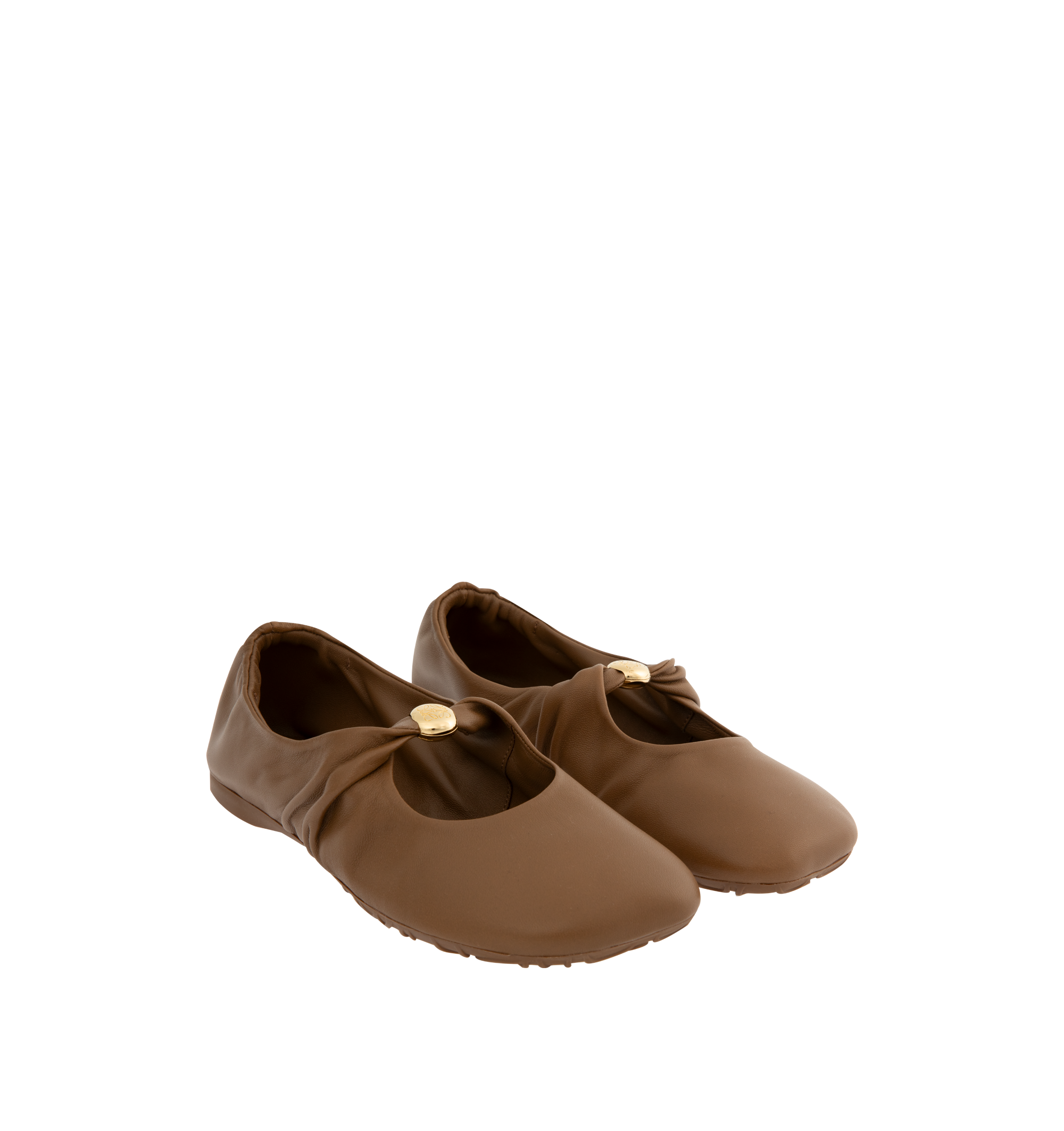 Оригінальна Pebble Soft Ballerina Flat Loewe – вид ззаду