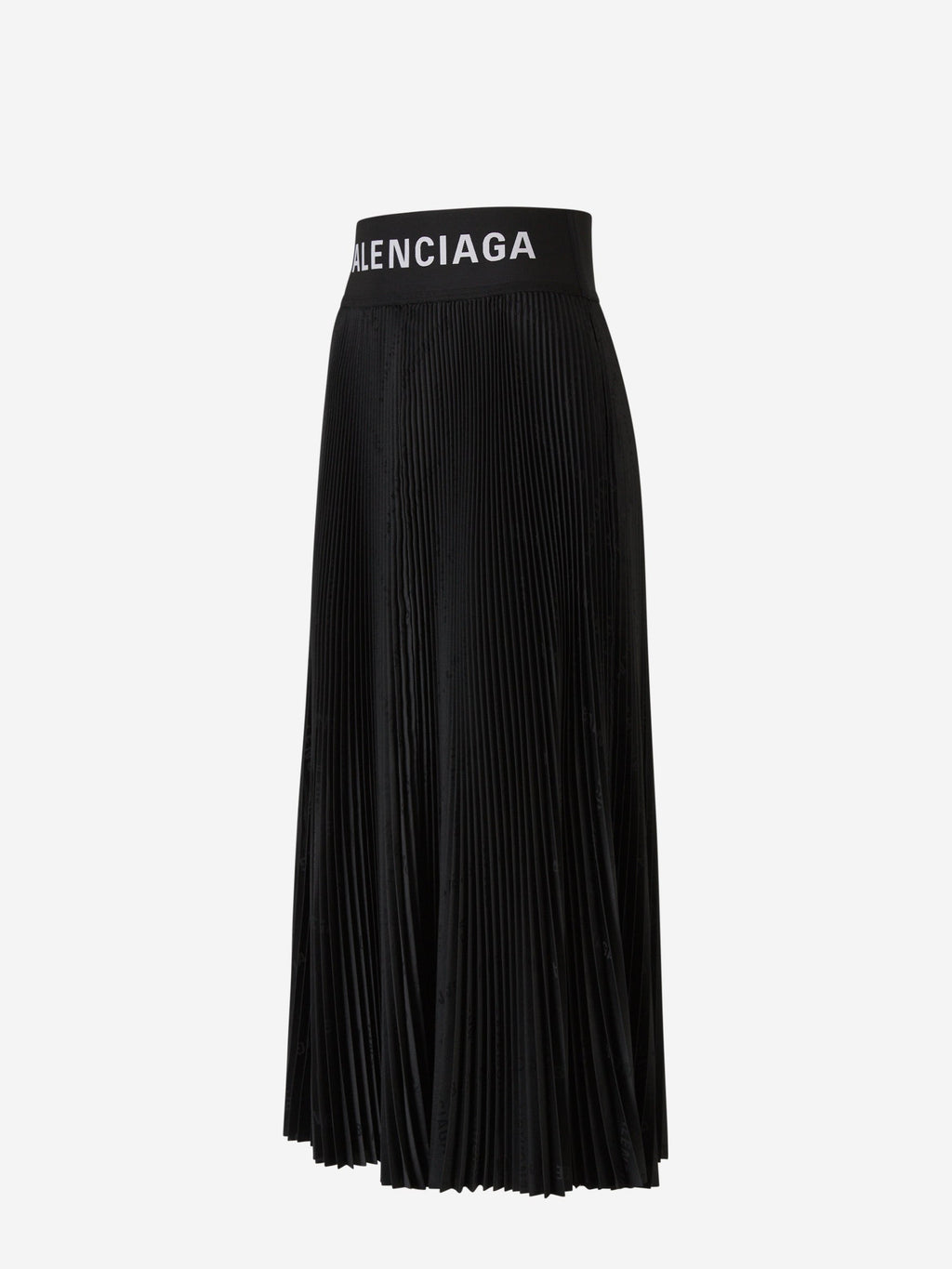Pleated MIDI Skirt Balenciaga оригінал – Купити в Україні – вид ззаду