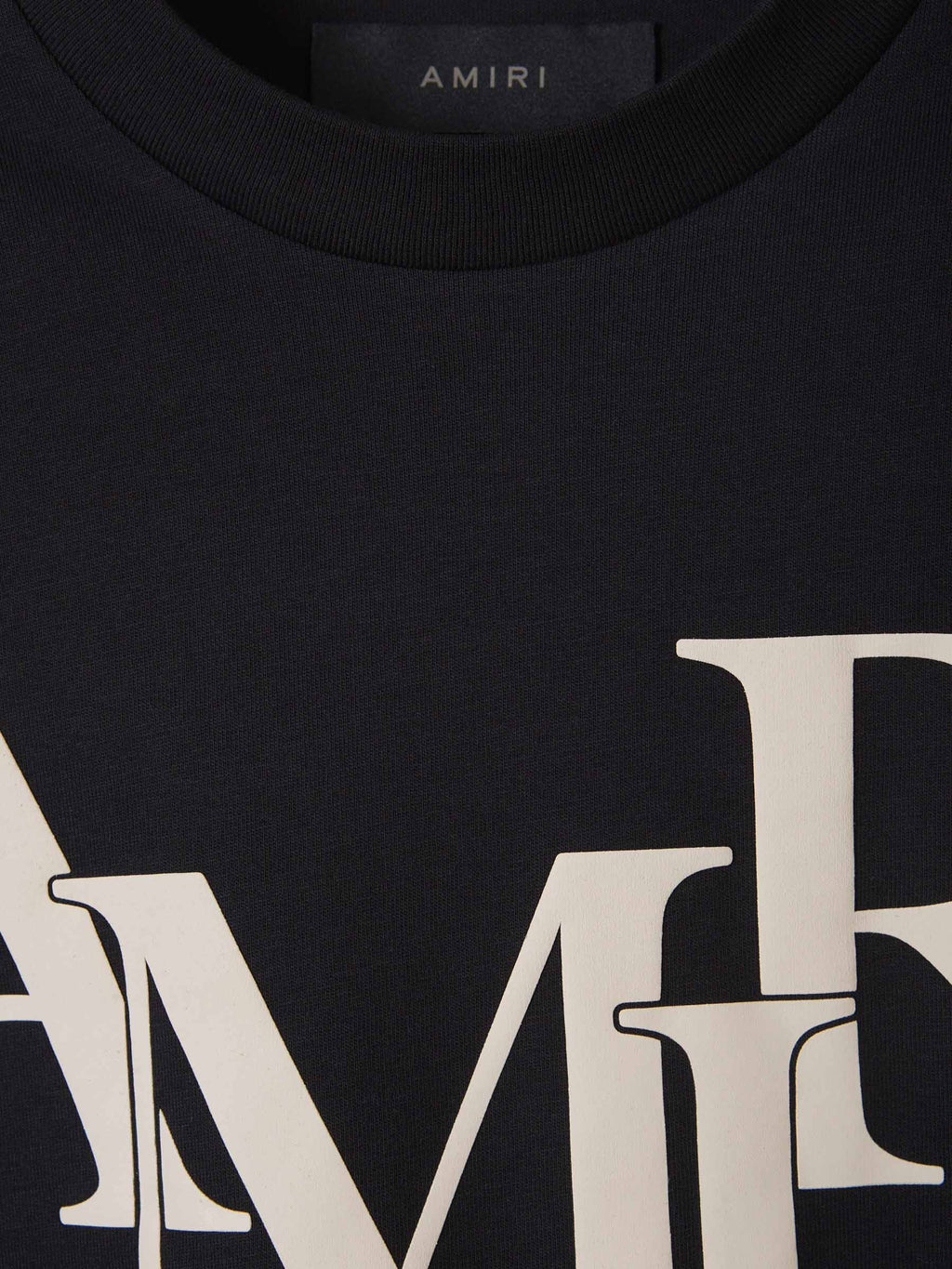Logo Cotton T-Shirt Amiri – Гарантія оригінальності – детальний вид
