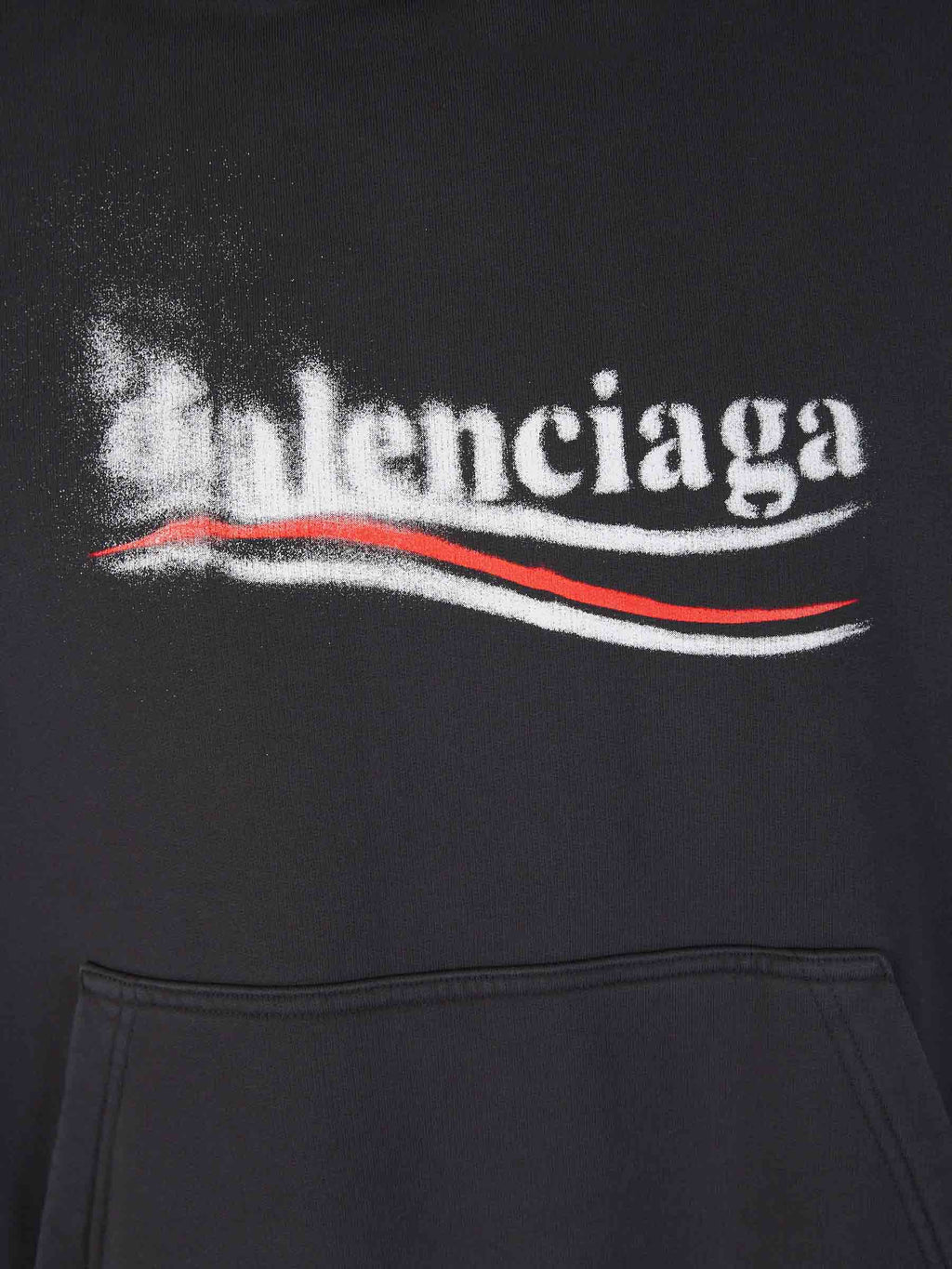 Оригінальна Cotton Logo Sweatshirt Balenciaga – збільшений вид