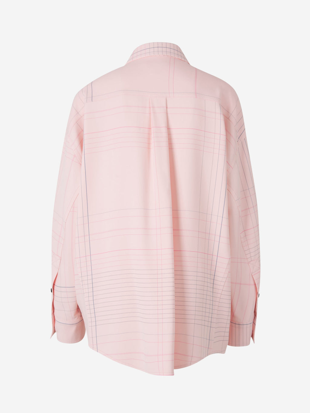 Оригінальна Viscose Notebook Shirt Bottega veneta – вид ззаду