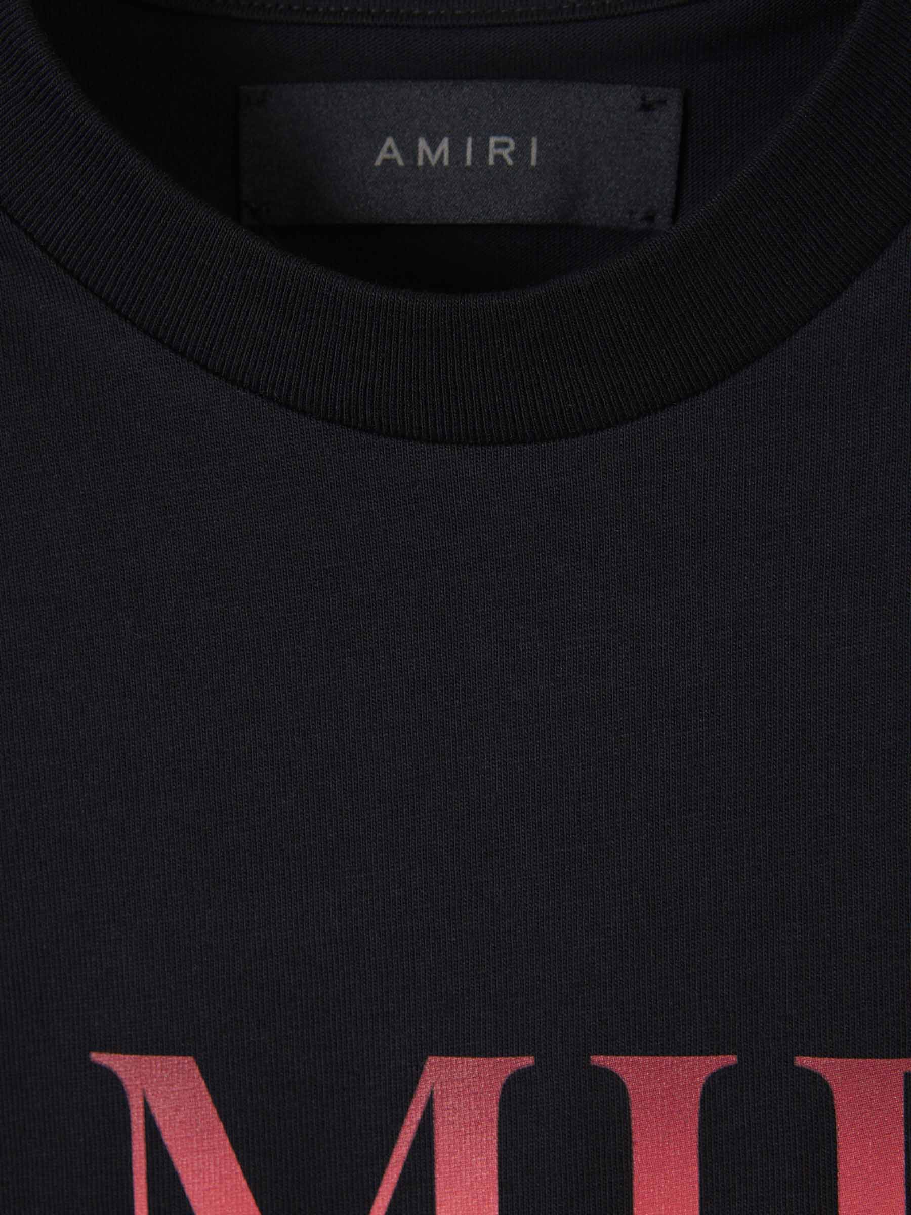 Оригінальна Cotton Logo T-Shirt Amiri – детальний вид