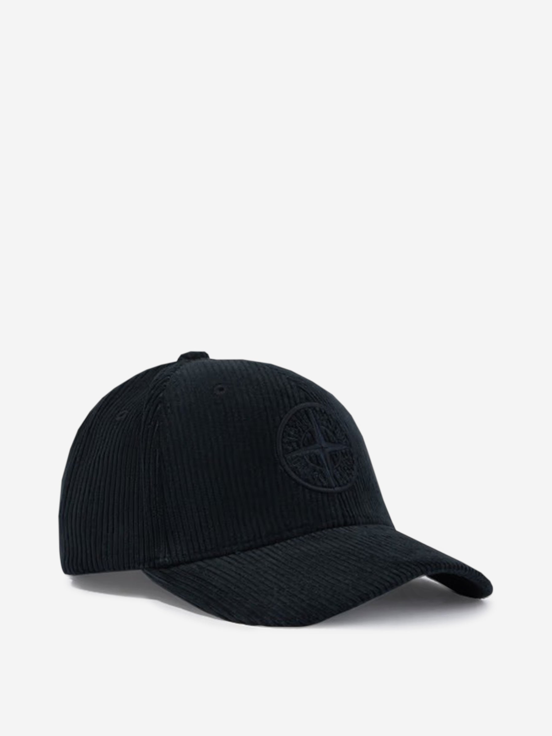 Corduroy Baseball Cap Stone island – Гарантія оригінальності – боковий вид - STONE ISLAND
