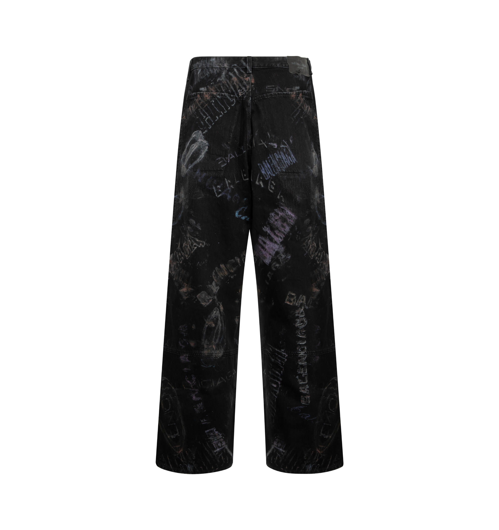 Minimal Baggy Pants Balenciaga оригінал – Купити в Україні – вид ззаду