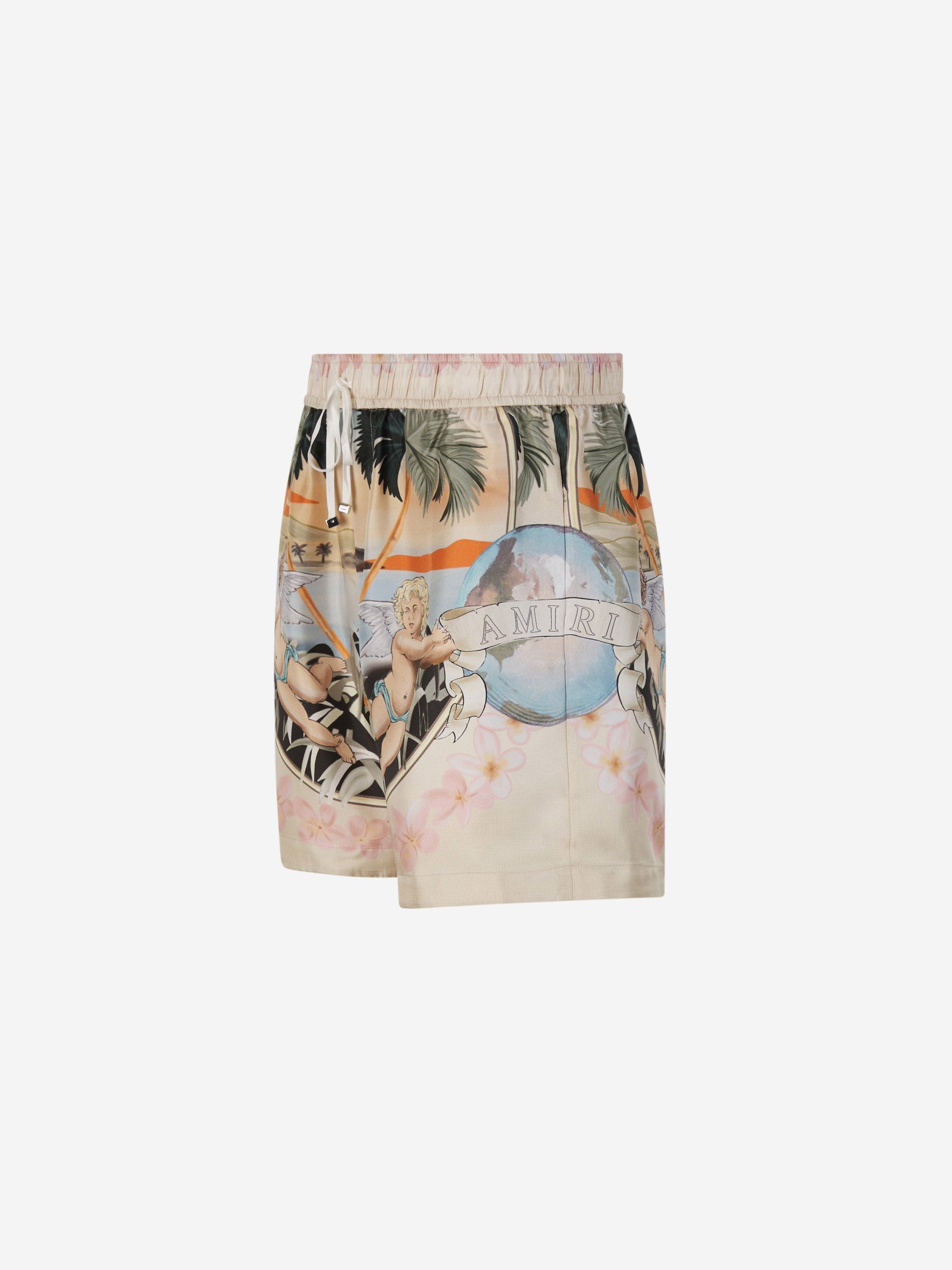 Оригінальна Cherub Silk Bermudas Amiri – вид ззаду