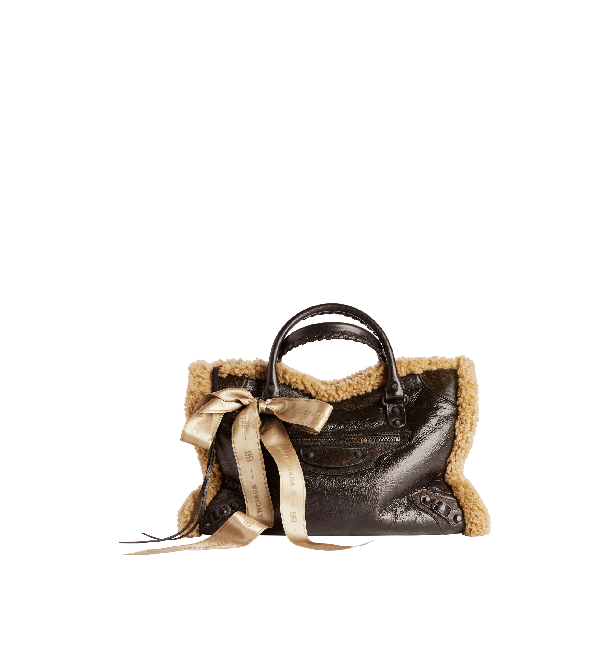 Le City Medium Bag Balenciaga оригінал – Купити в Україні – боковий вид