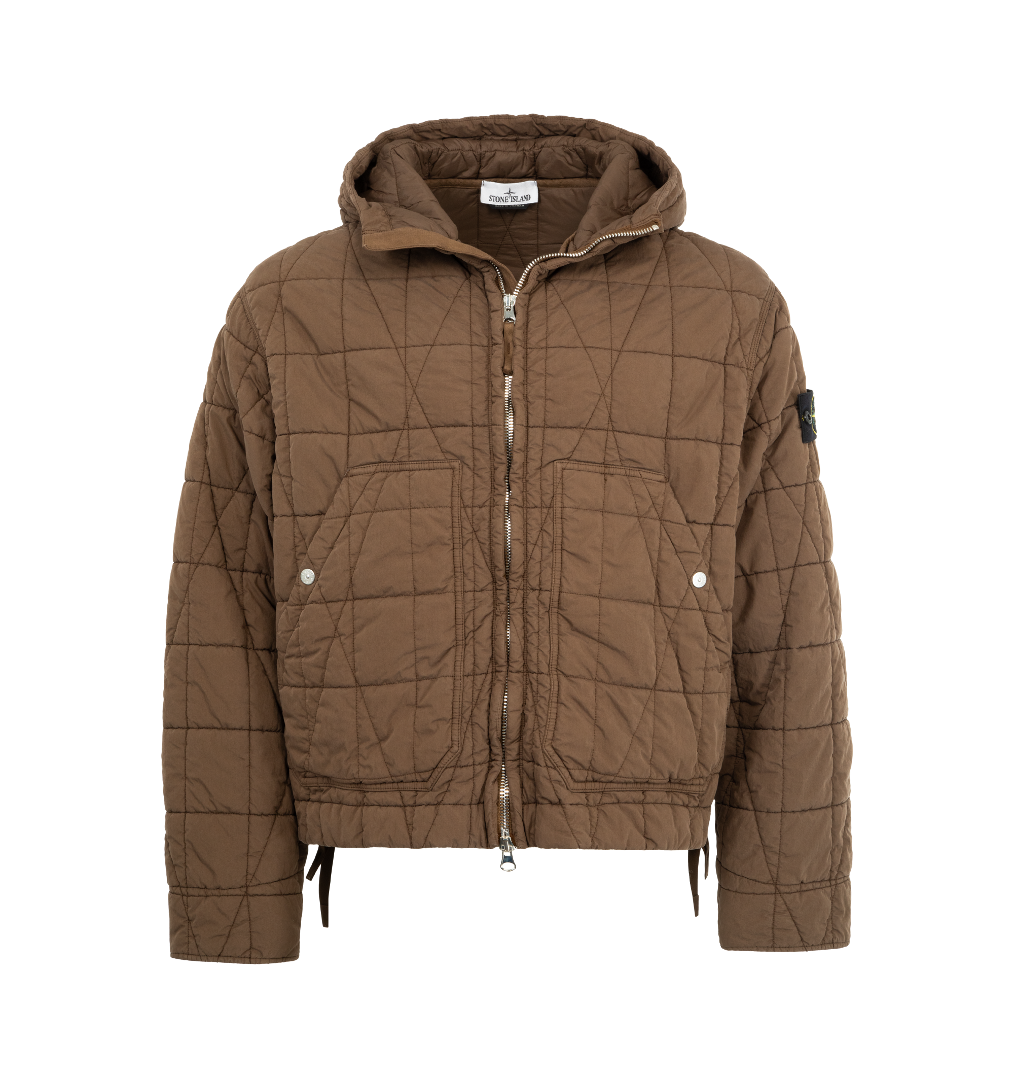 Short Parka Stone island оригінал – Купити в Україні – боковий вид