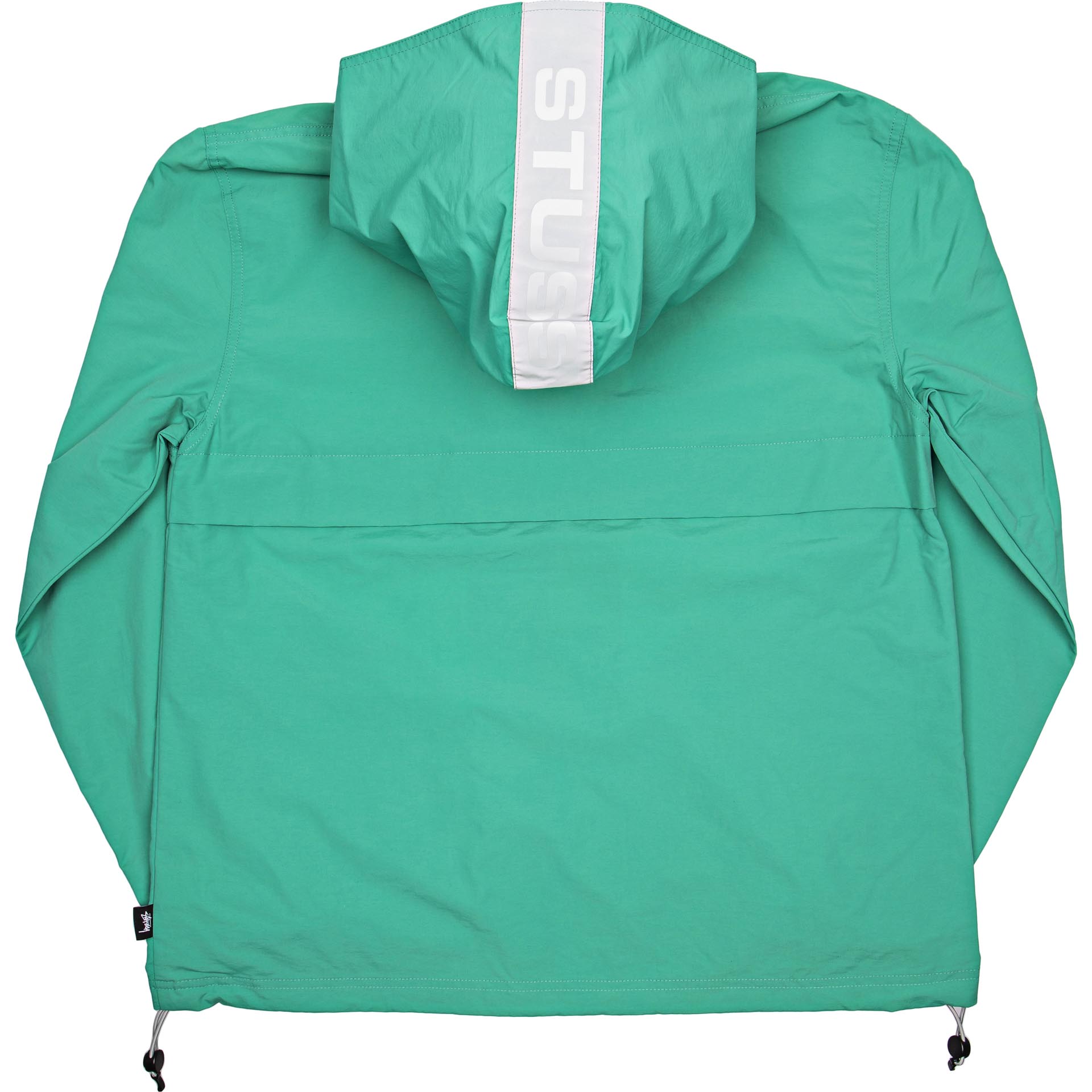 Light Nylon Full Zip Mens Jacket Stussy оригінал – Купити в Україні – вид ззаду