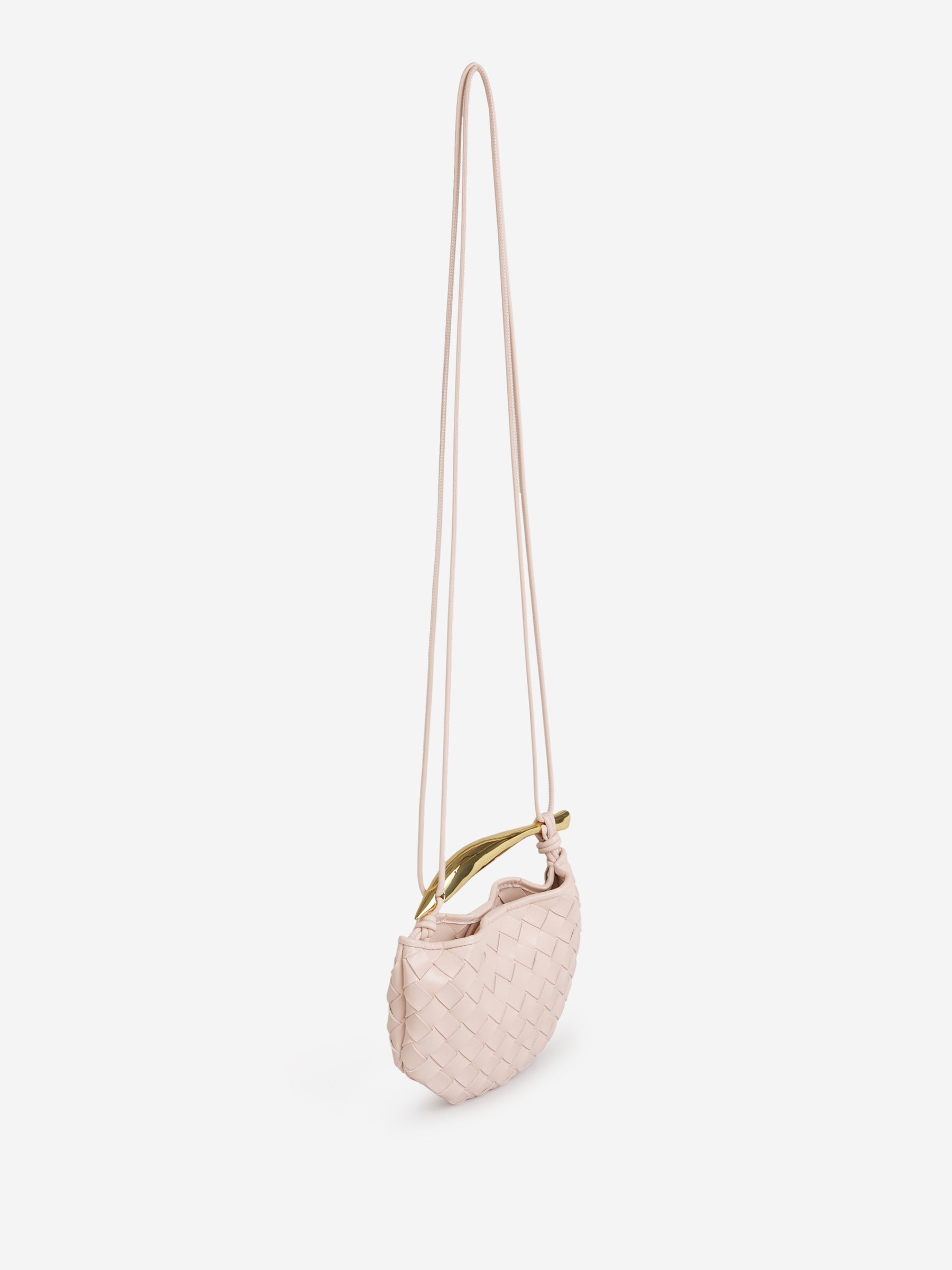 Sardine Mini Handbag Bottega veneta оригінал – Купити в Україні – вид ззаду