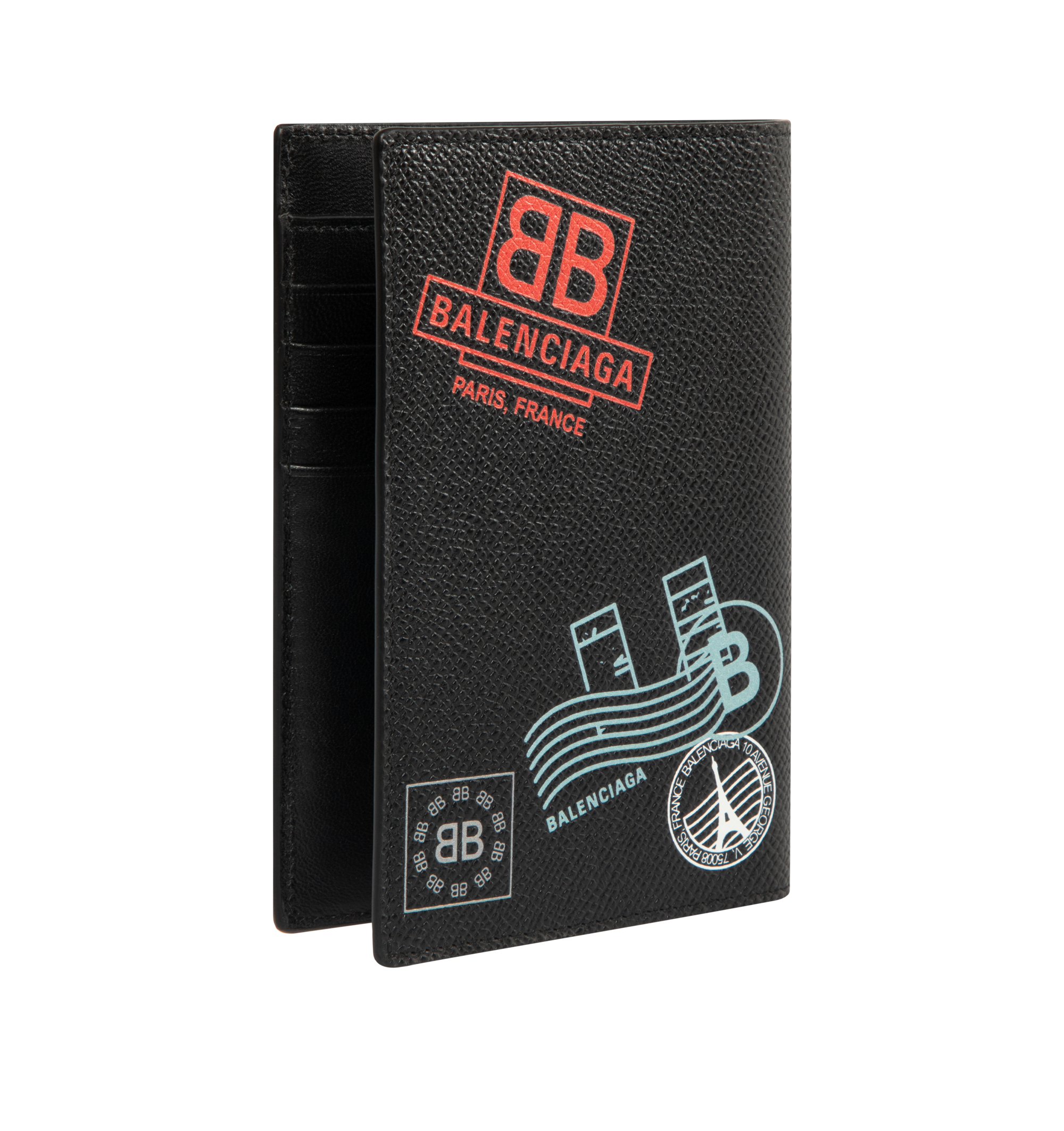Оригінальна Passport Holder Balenciaga – вид ззаду