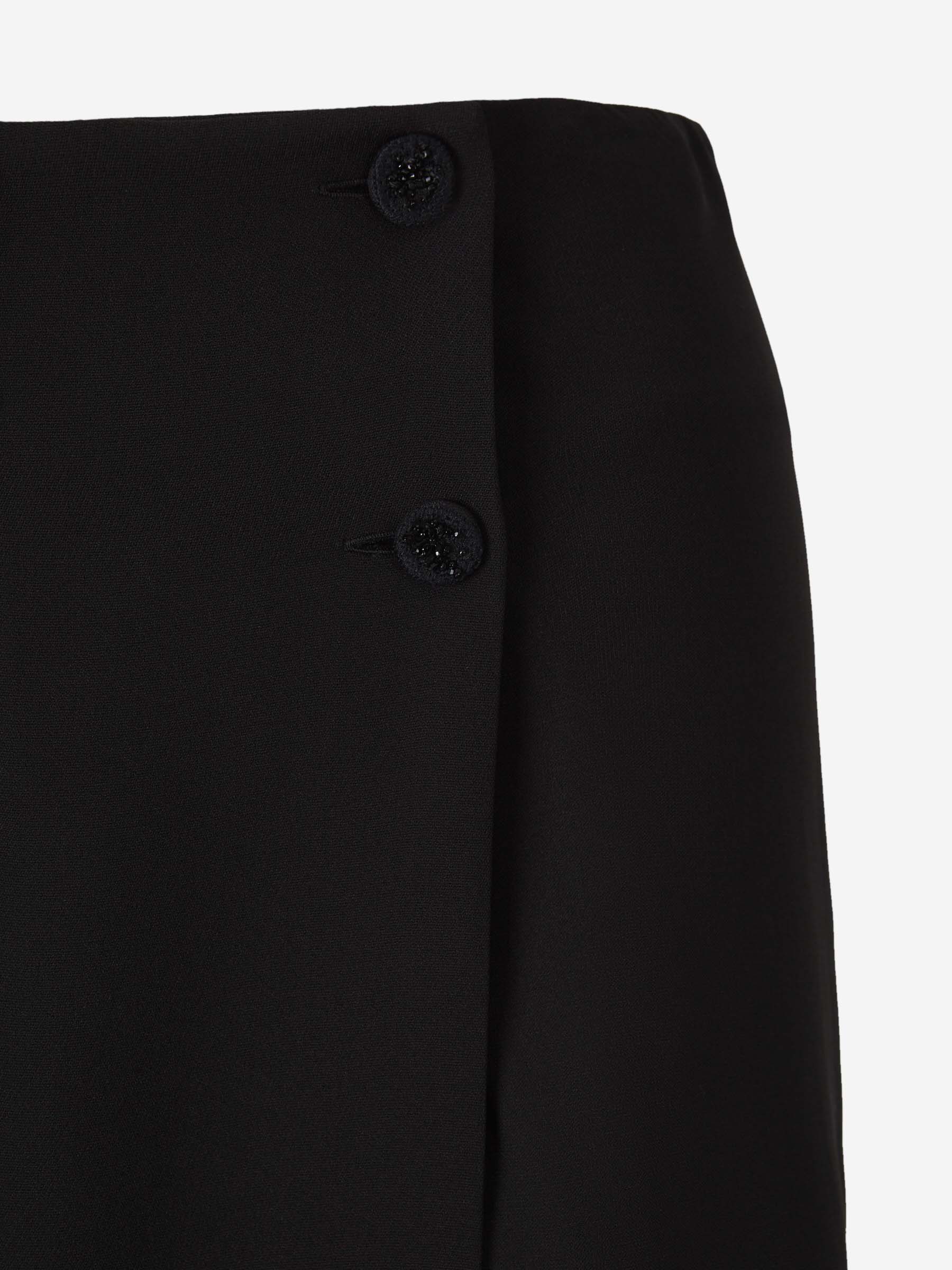 Оригінальна Pleated MIDI Skirt Loro piana – збільшений вид