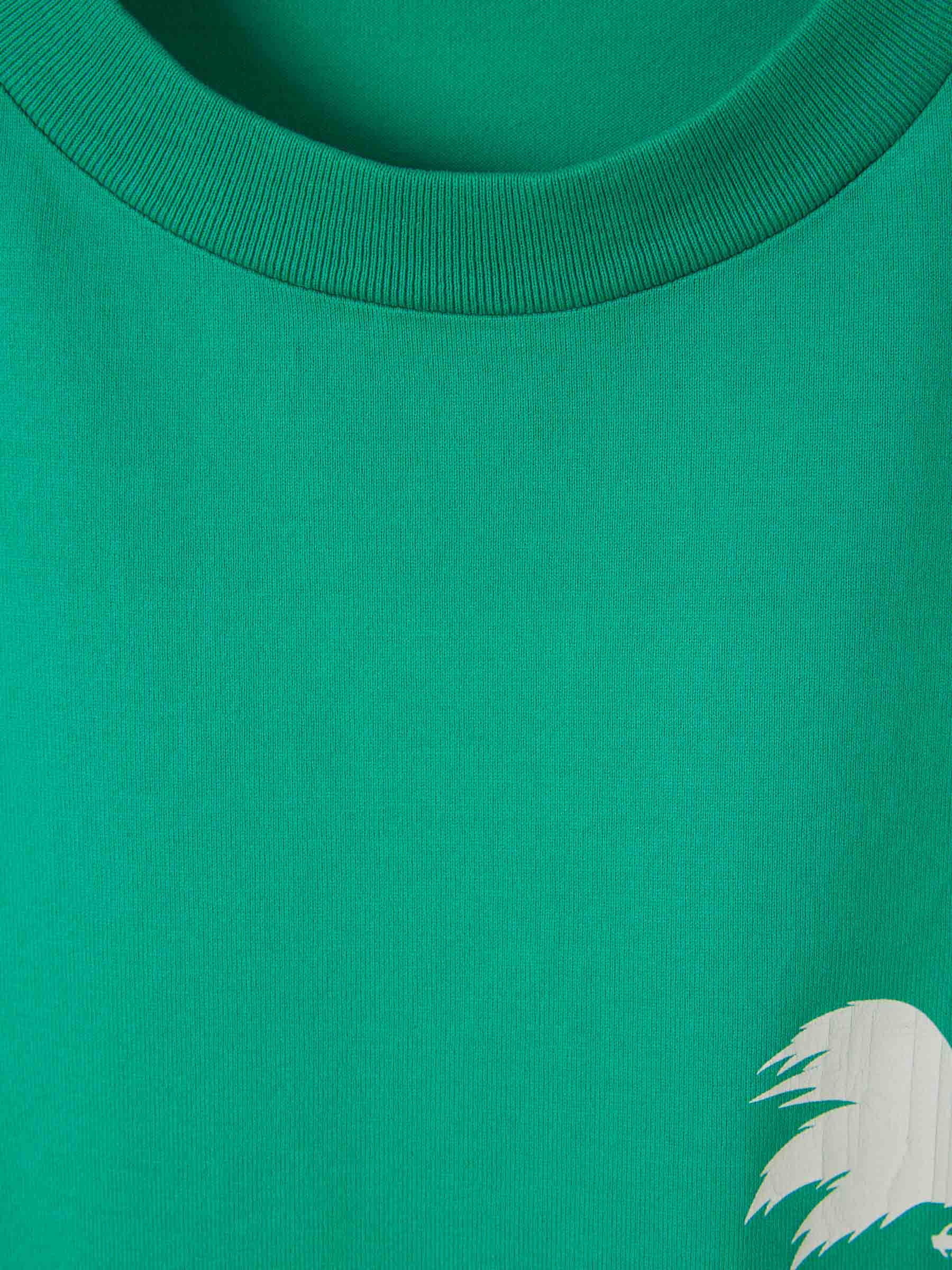 Оригінальна Printed Cotton T-Shirt Palm angels – детальний вид