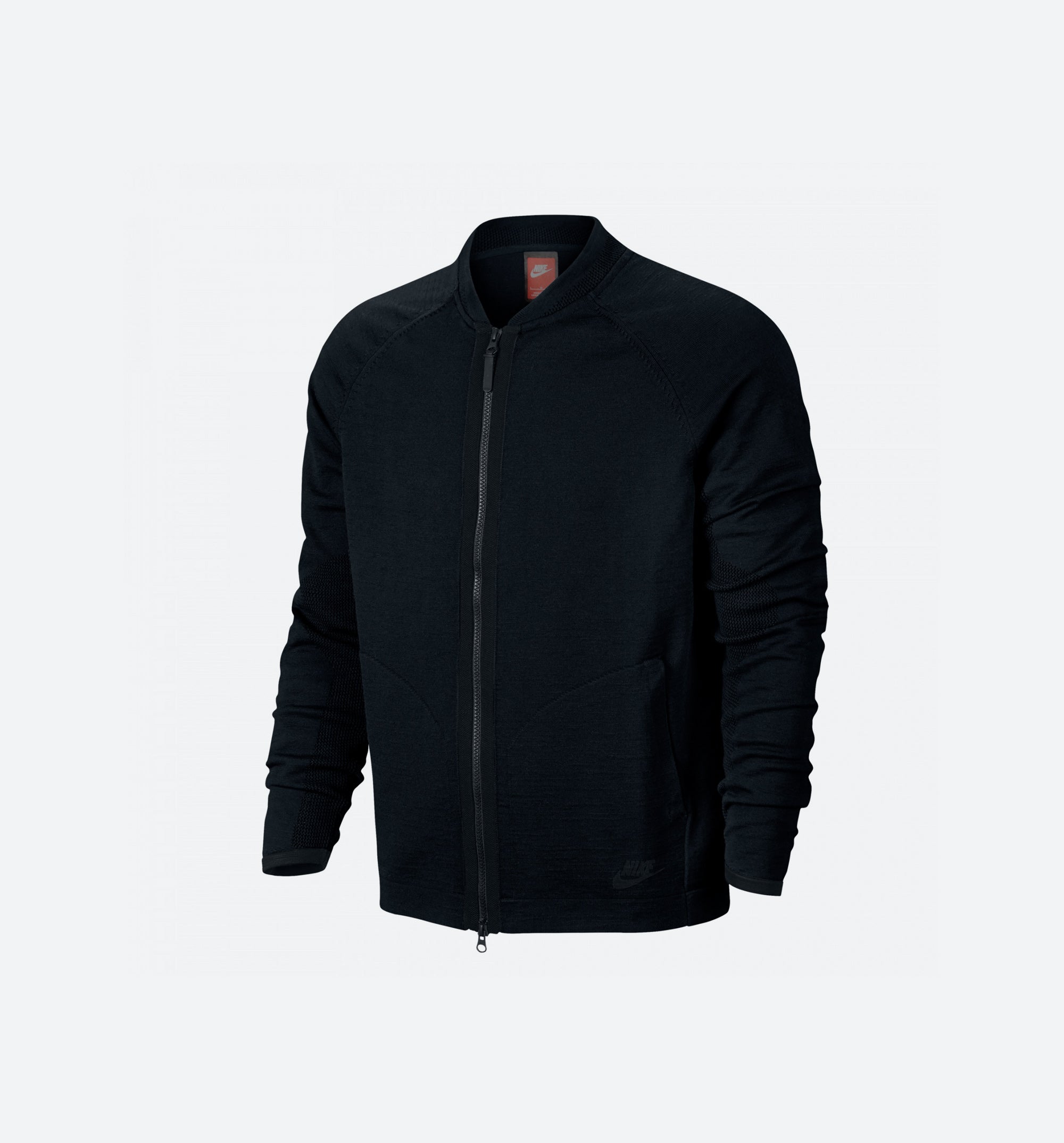 Sportswear Tech Knit Bomber Jacket Mens Nike – Гарантія оригінальності – боковий вид - NIKE