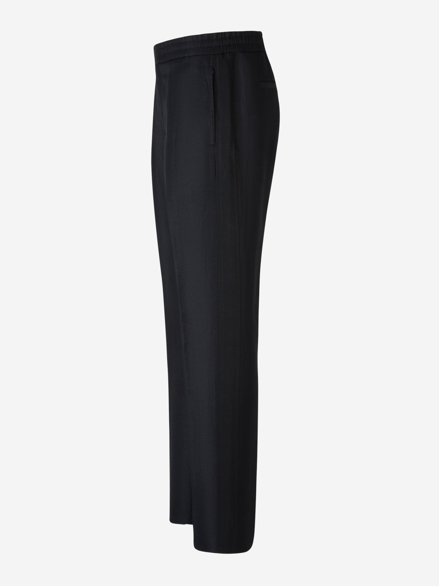 Linen Jogger Trousers Loro piana оригінал – Купити в Україні – вид ззаду