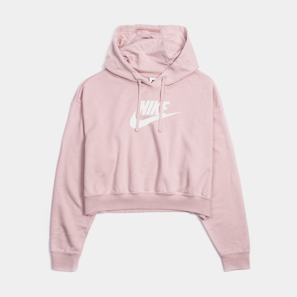 Nsw Club Cropped Fleece Womens Hoodie Nike – Гарантія оригінальності – боковий вид