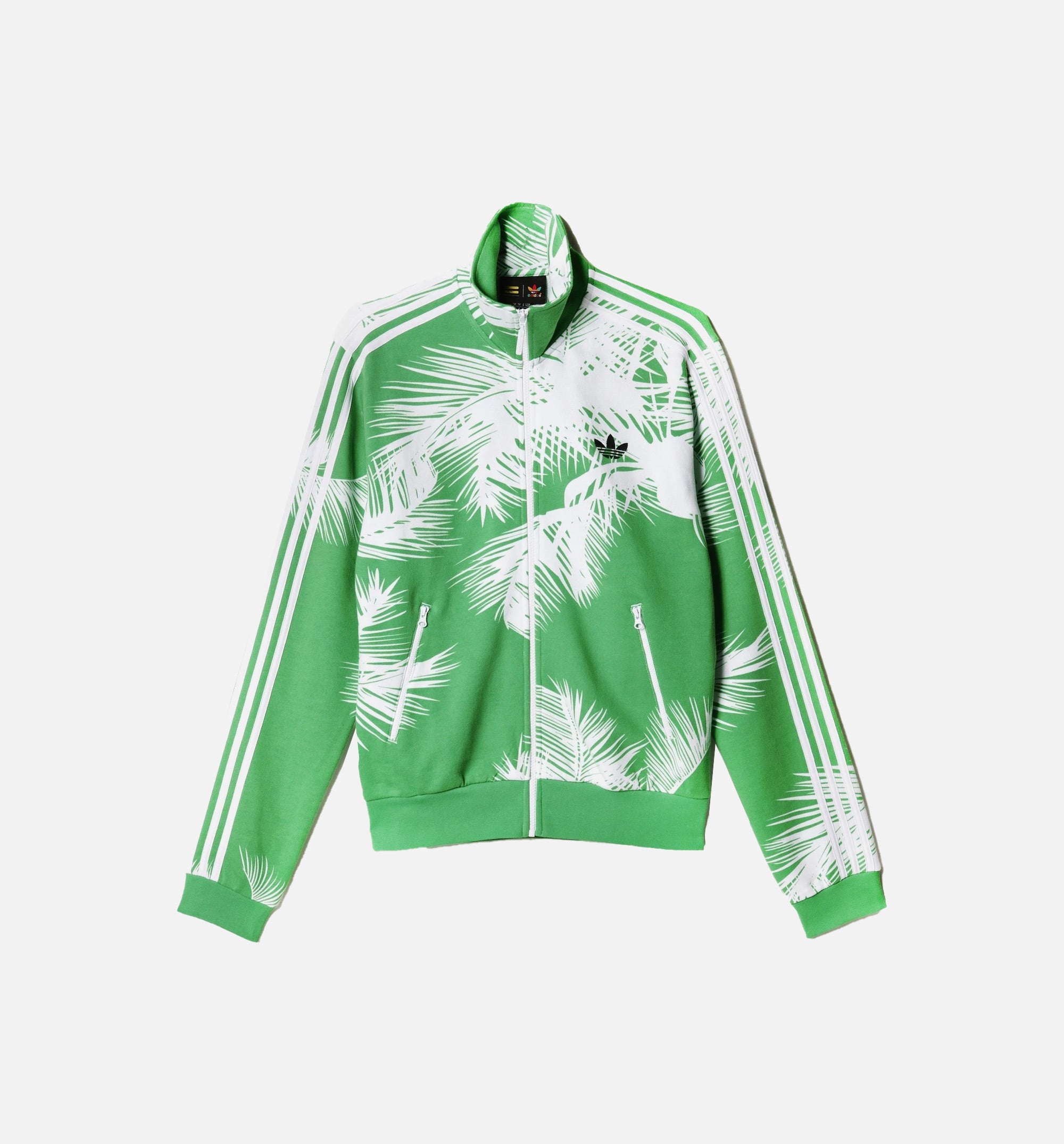 Оригінальна Pharrell Williams Bbc Track Jacket Palm Trees Mens Adidas – боковий вид - ADIDAS