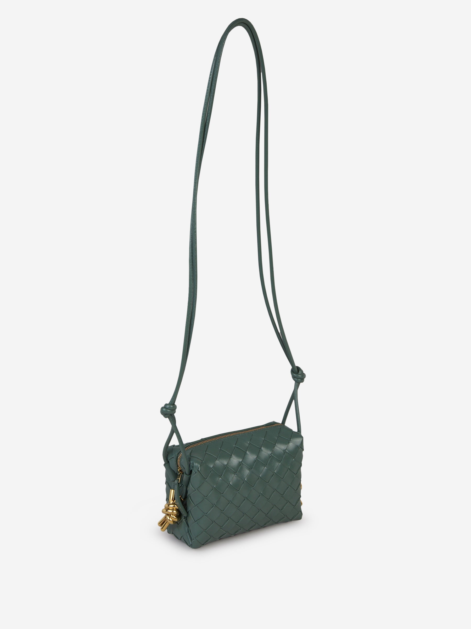 Оригінальна Mini Loop Camera Bag Bottega veneta – вид ззаду