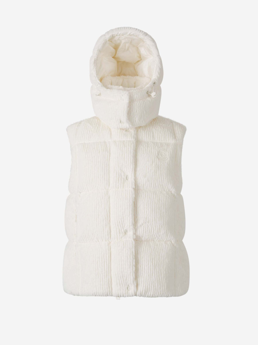 Quilted Plush Vest Moncler оригінал – Купити в Україні – боковий вид