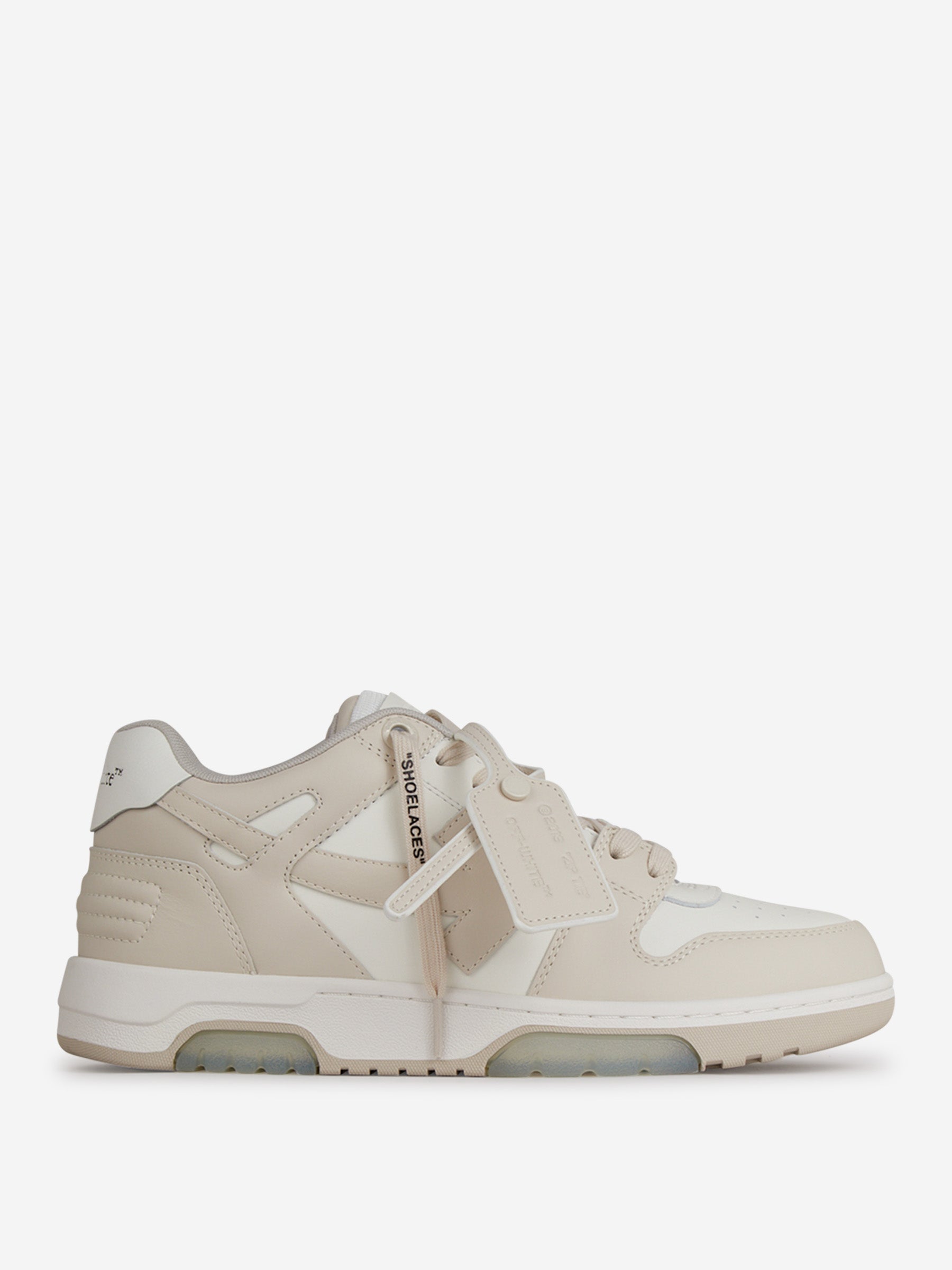 Sneakers Out Of Office Off-white – Гарантія оригінальності – боковий вид