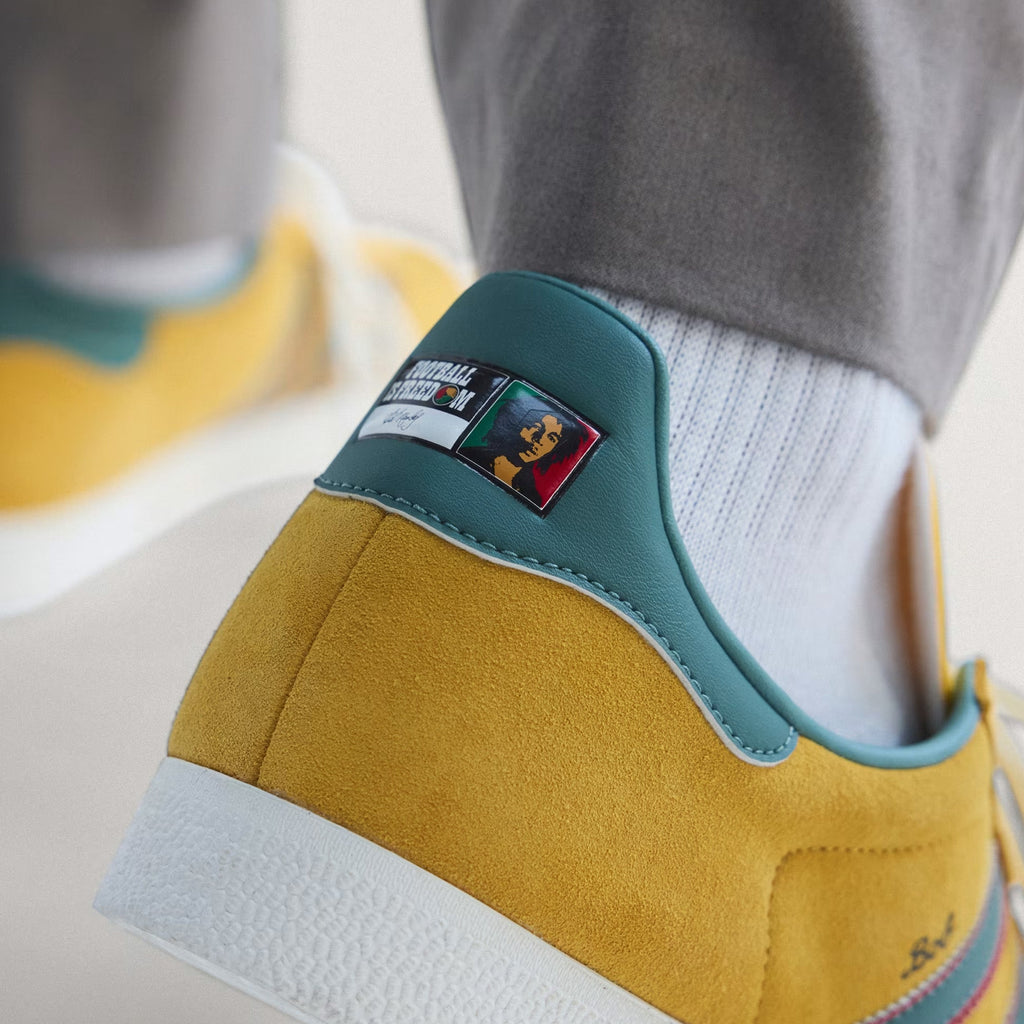 Оригінальна Gazelle Jamaica X Bob Marley Mens Lifestyle Shoes Adidas – детальний вид