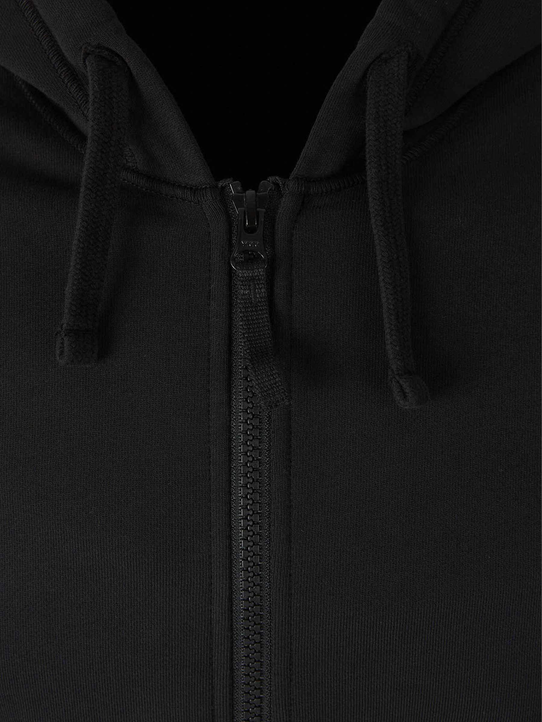 Оригінальна Cotton Zipper Sweatshirt Stone island – детальний вид - STONE ISLAND