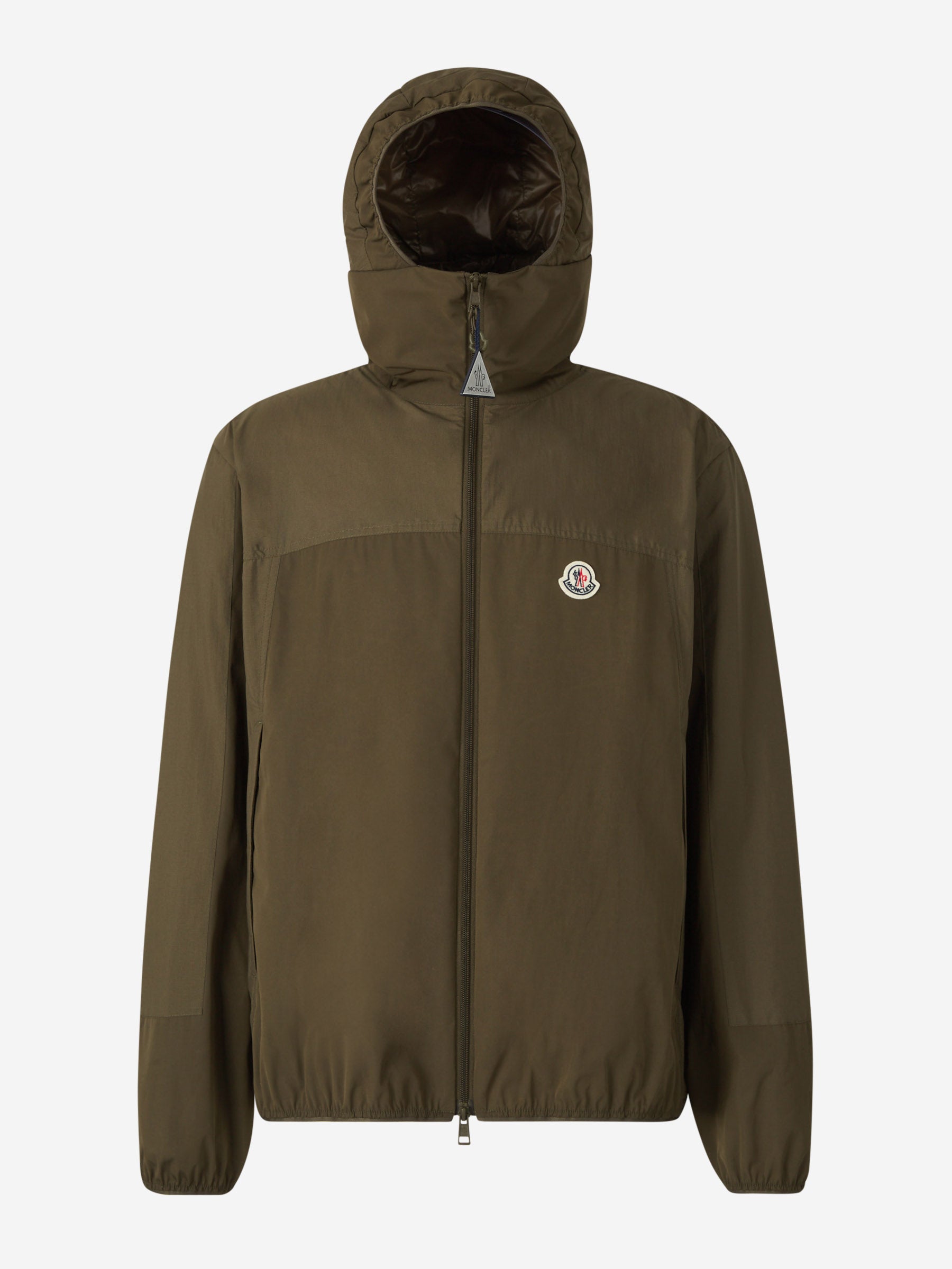 Hooded Technical Jacket Moncler – Гарантія оригінальності – боковий вид