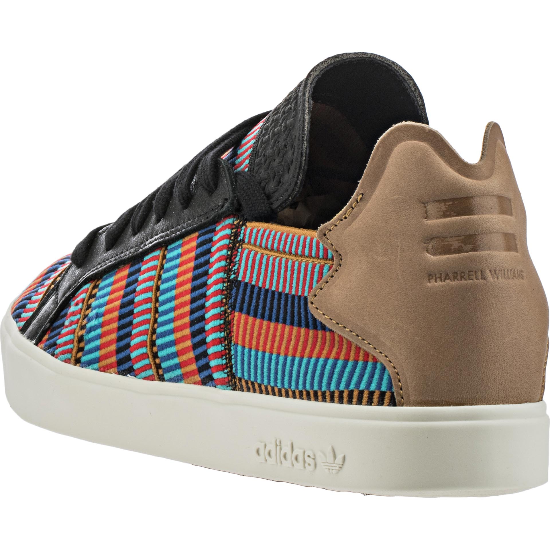 Оригінальна X Pharell Elastic Lace Up Core Black Adidas – детальний вид - ADIDAS