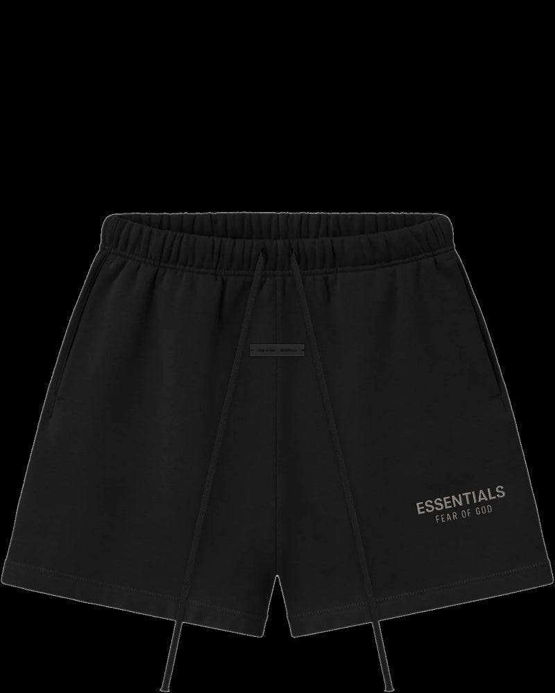 BG_REMOVED_CATALOG_Fear of God ESSENTIALS Mens Soccer Fleece Shorts - FEAR OF GOD