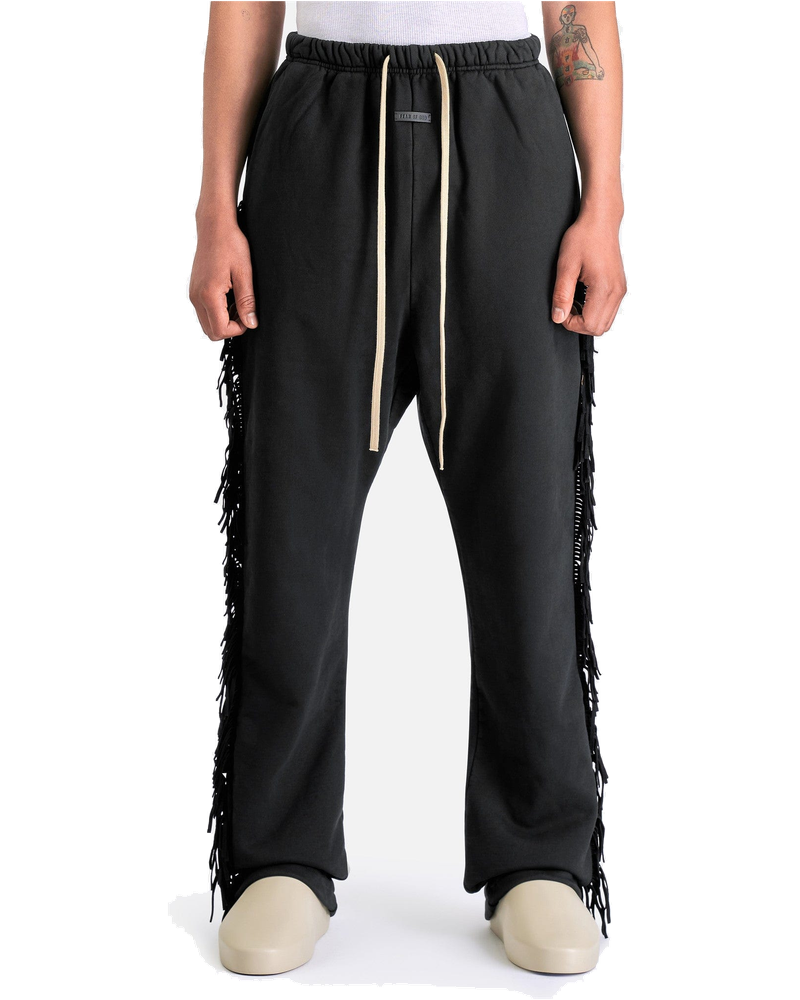 Оригінальна Fringe Sweatpant In Black Fear of god