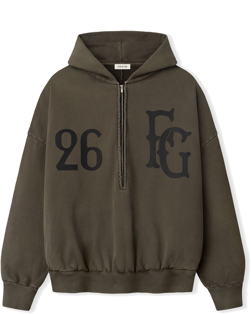 Оригінальна Baseball Club Half Zip Hoodie Fear of god