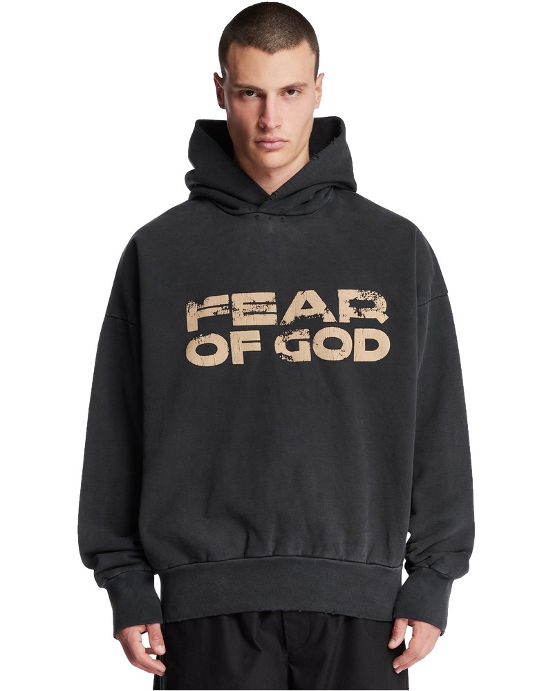 Black Logo Sweatshirt Fear of god – Гарантія оригінальності