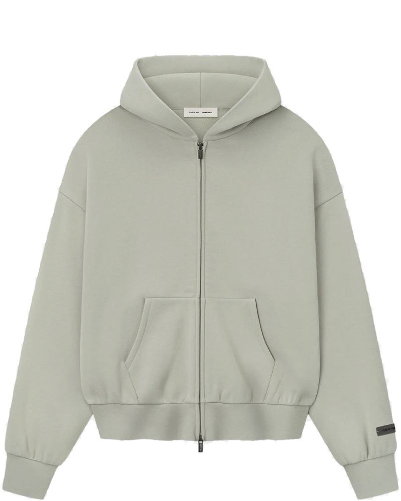 Abbey Stone Classic Fit Fleece Zip Up Hoodie Fear of god оригінал – Купити в Україні
