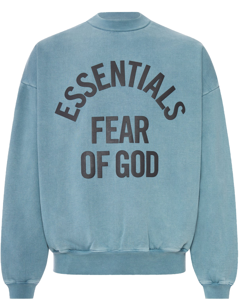 90`s Crew Neck Cotton Campus Sweatshirt Fear of god – Гарантія оригінальності