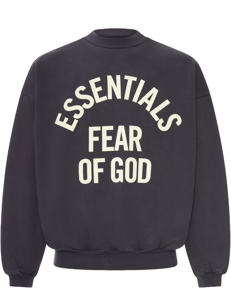 90`s Crew Neck Cotton Campus Sweatshirt Fear of god – Гарантія оригінальності